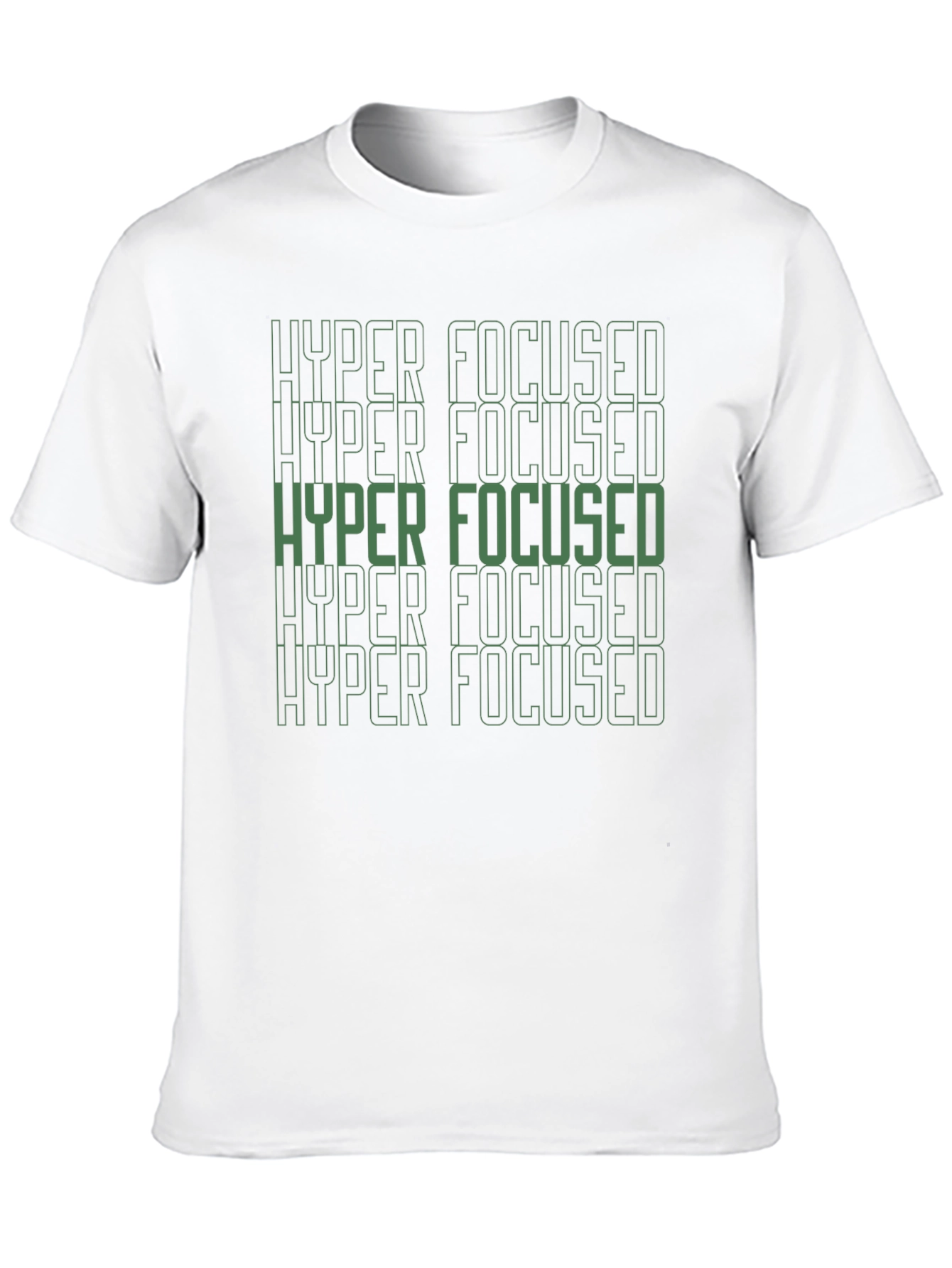 Hyper Focused Graphic Tee - Mens Black T-Shirt