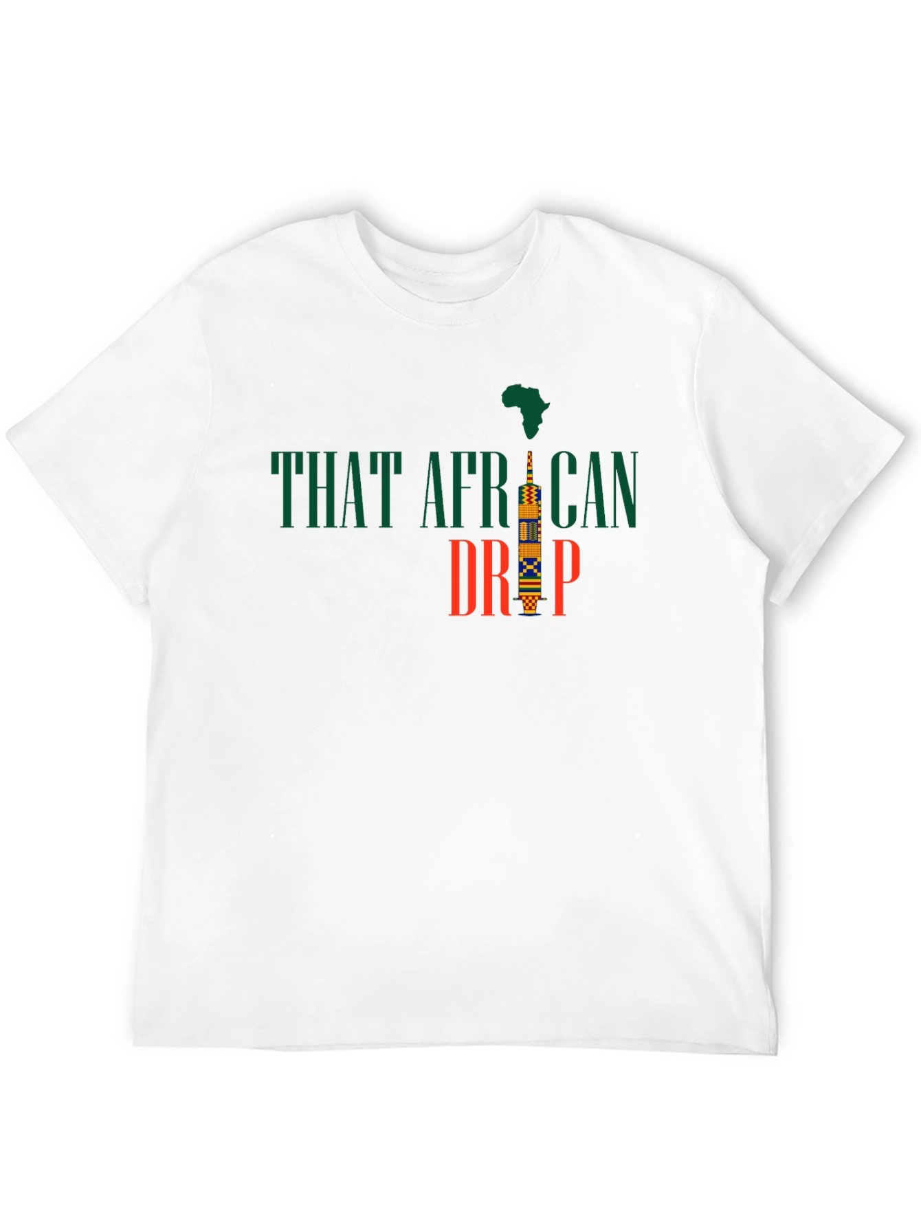 That African Drip Graphic T-Shirt