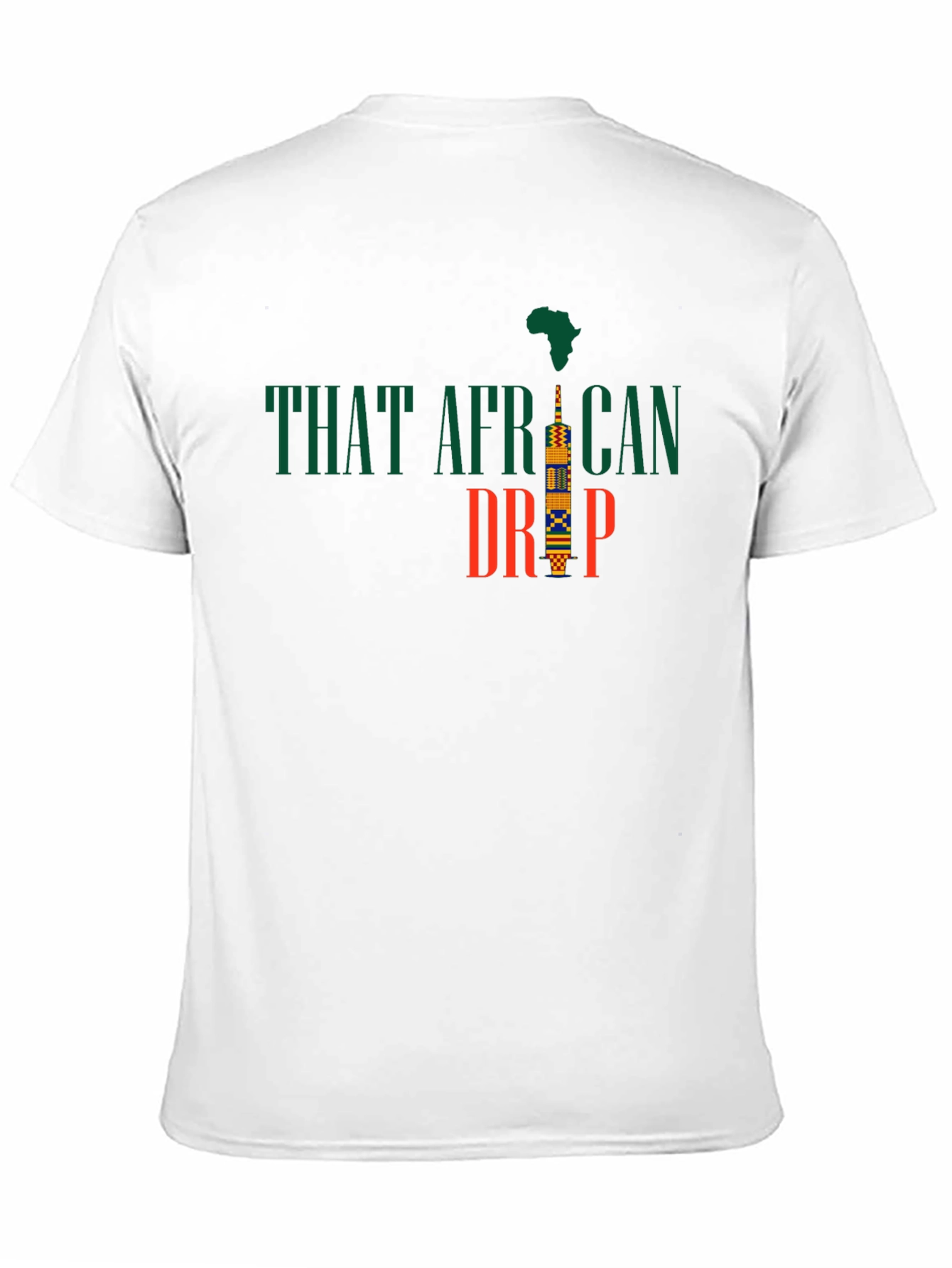 That African Drip Graphic T-Shirt