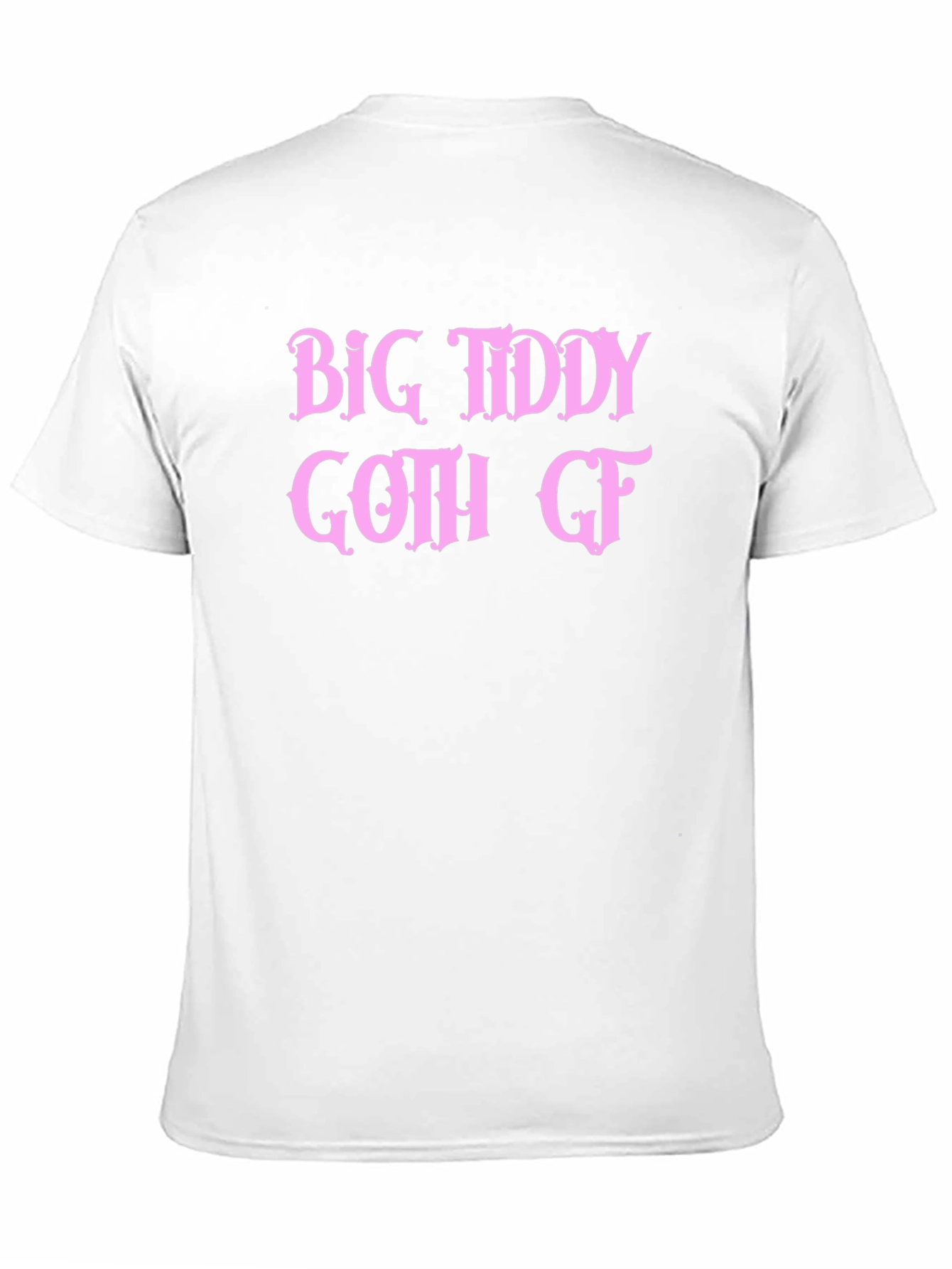 Big Tiddy Goth GF Graphic Tee - Black T-Shirt
