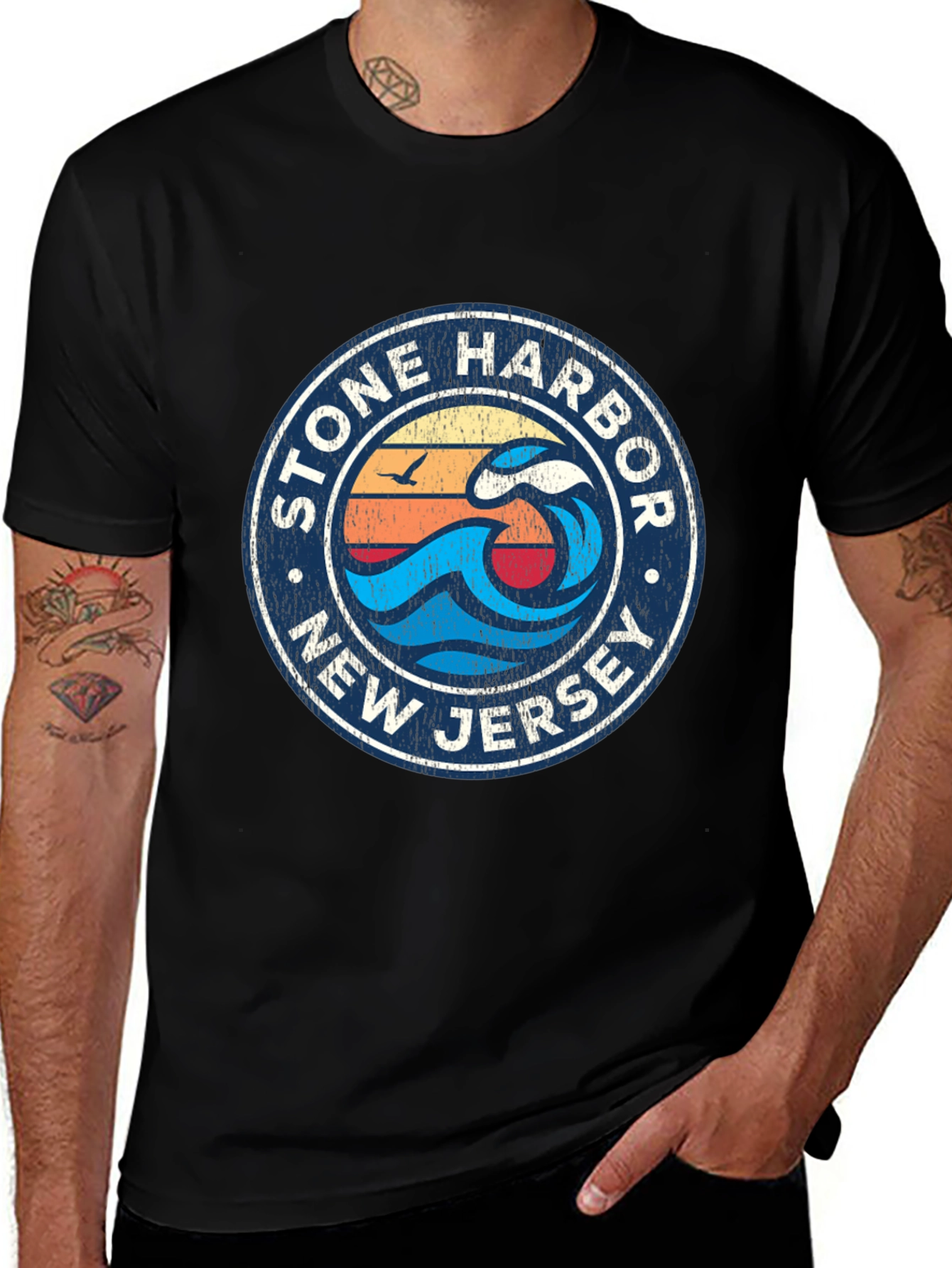 Stone Harbor New Jersey Graphic Tee