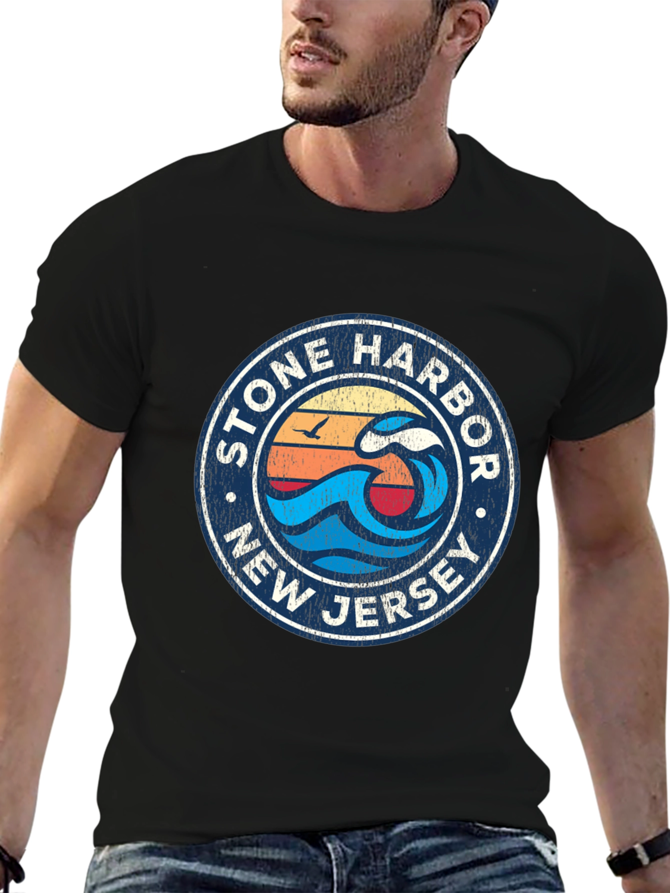 Stone Harbor New Jersey Graphic Tee