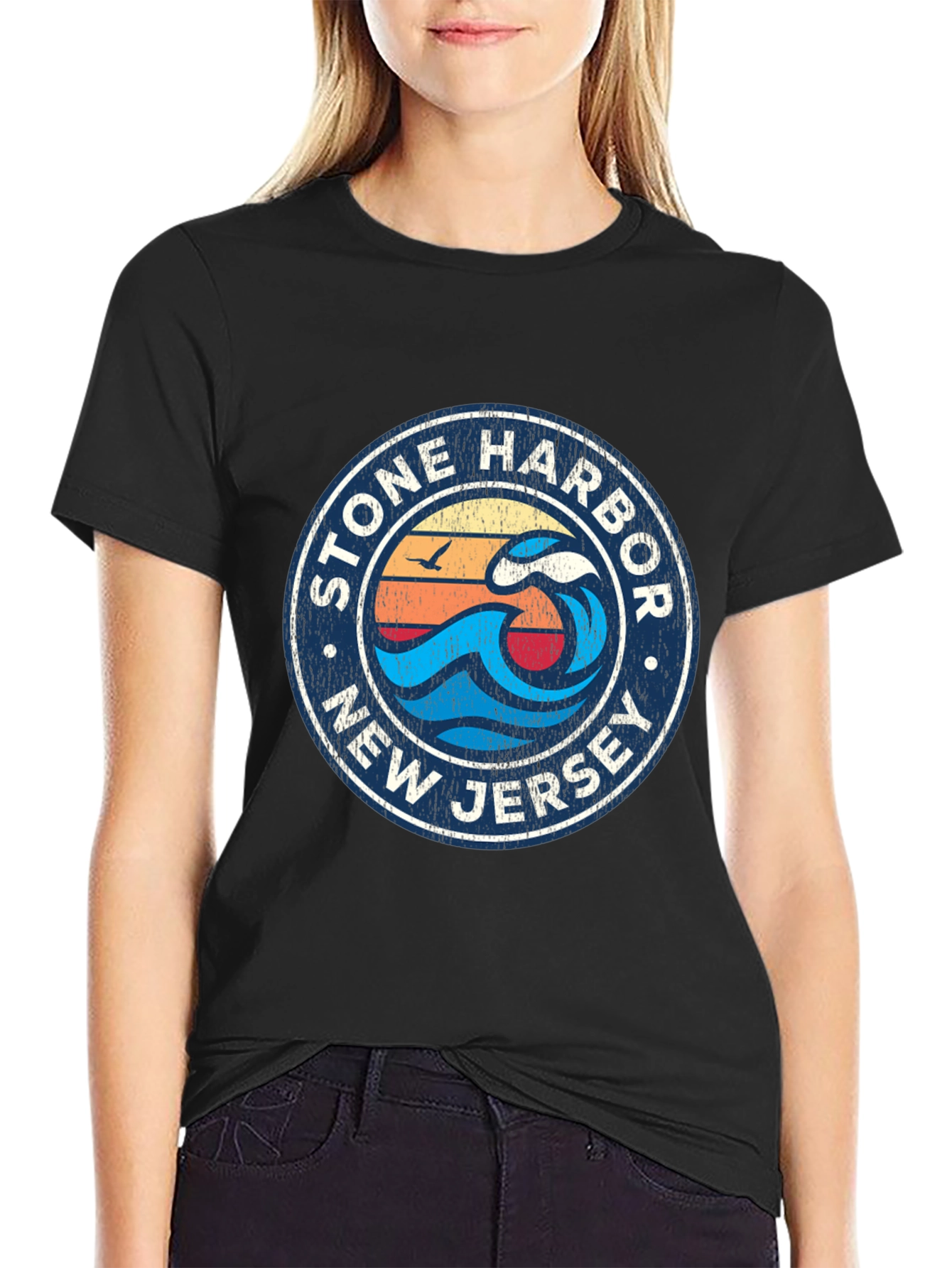 Stone Harbor New Jersey Graphic Tee