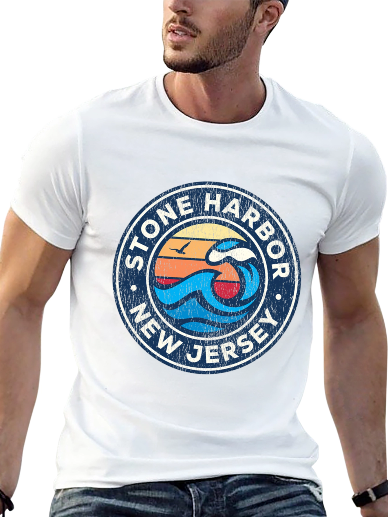 Stone Harbor New Jersey Graphic Tee