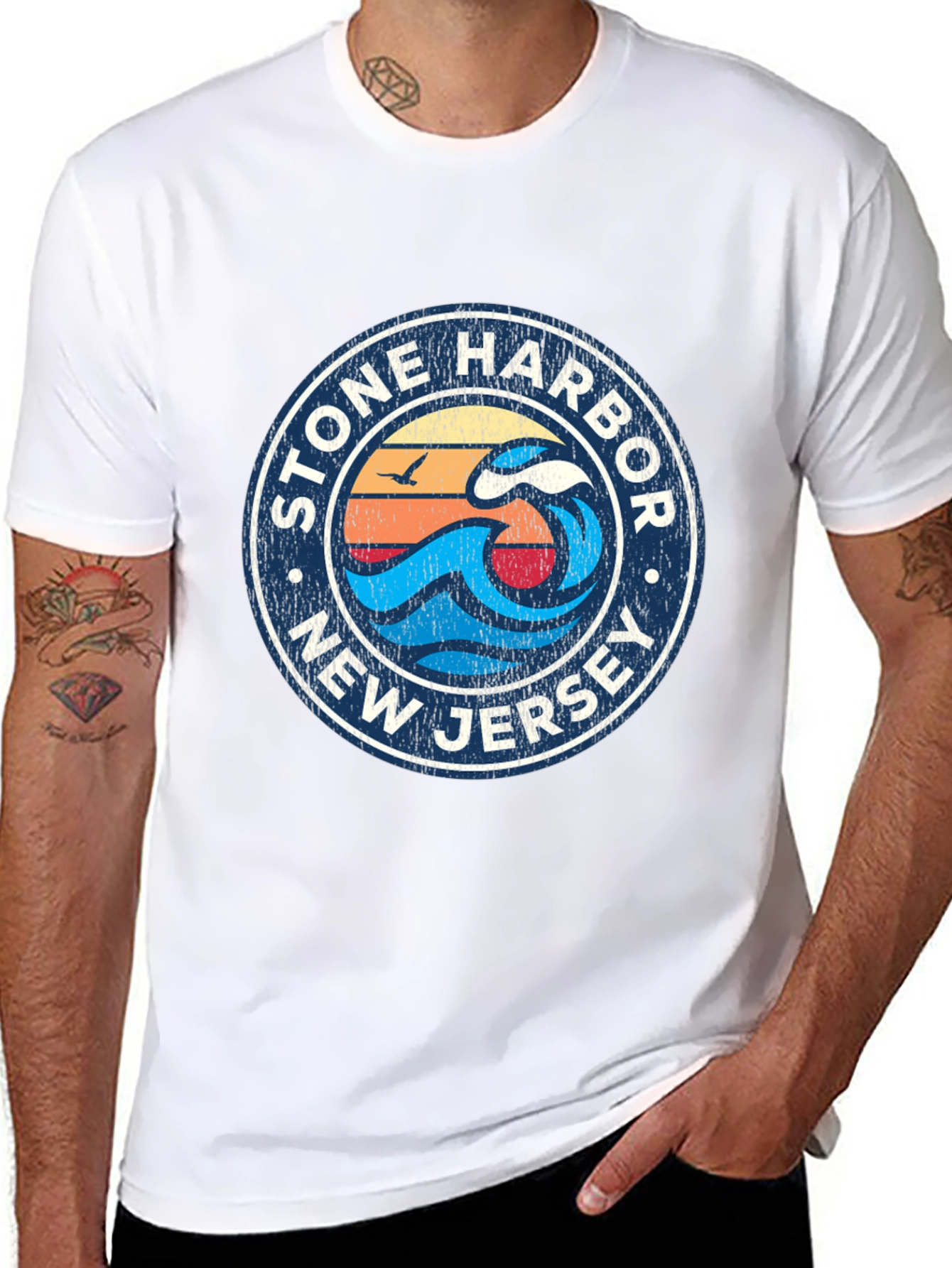 Stone Harbor New Jersey Graphic Tee