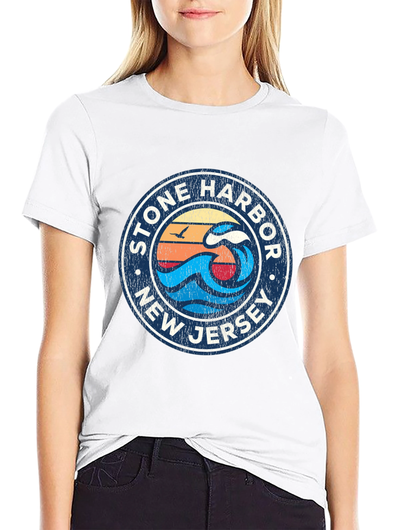 Stone Harbor New Jersey Graphic Tee