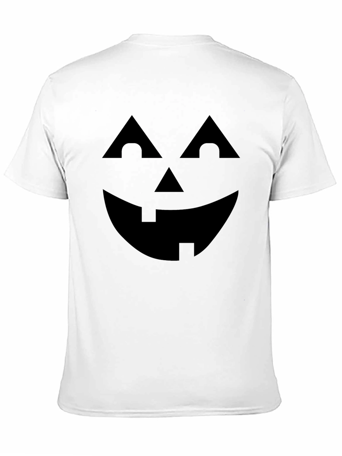 Halloween Pumpkin Face Graphic Tee