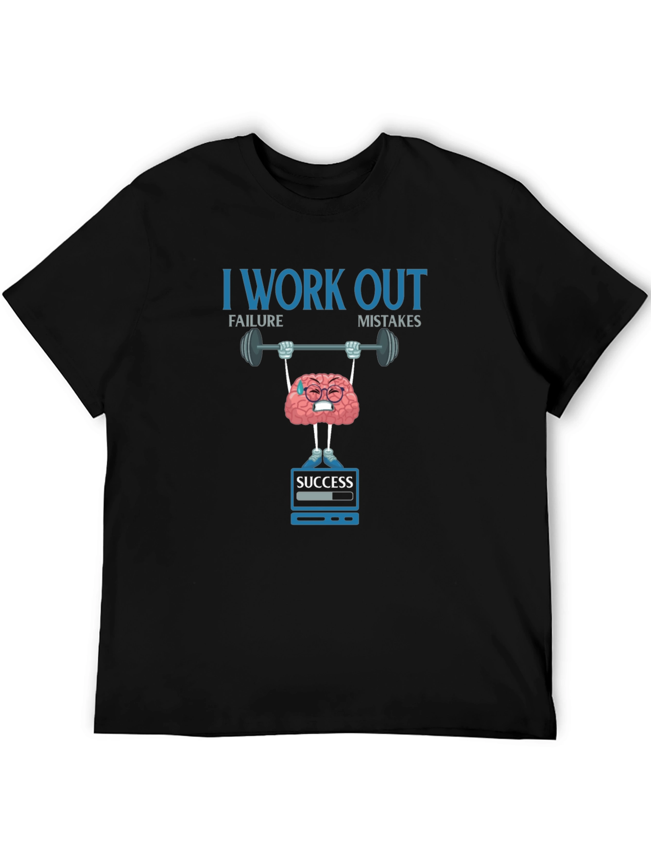 I Work Out Brain Training T-Shirt