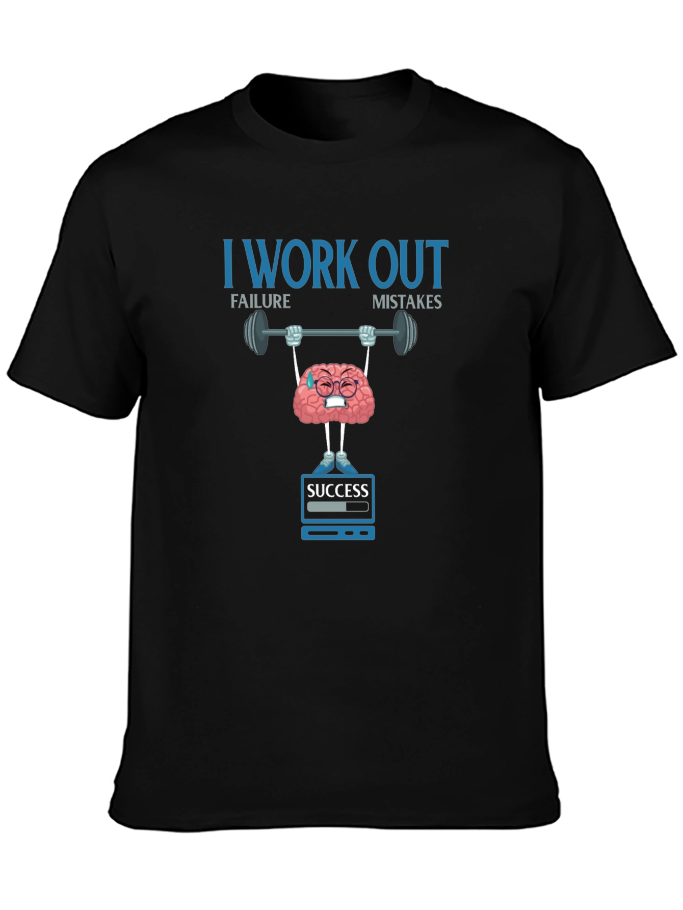 I Work Out Brain Training T-Shirt
