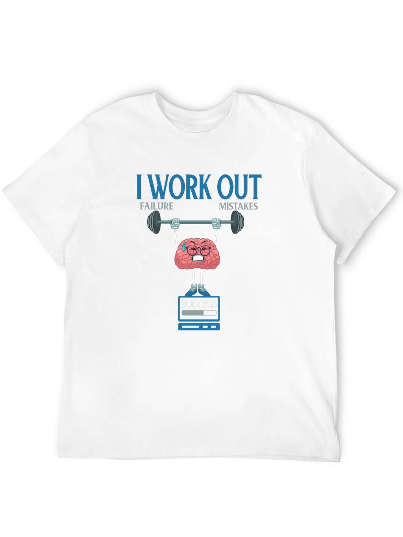 I Work Out Brain Training T-Shirt