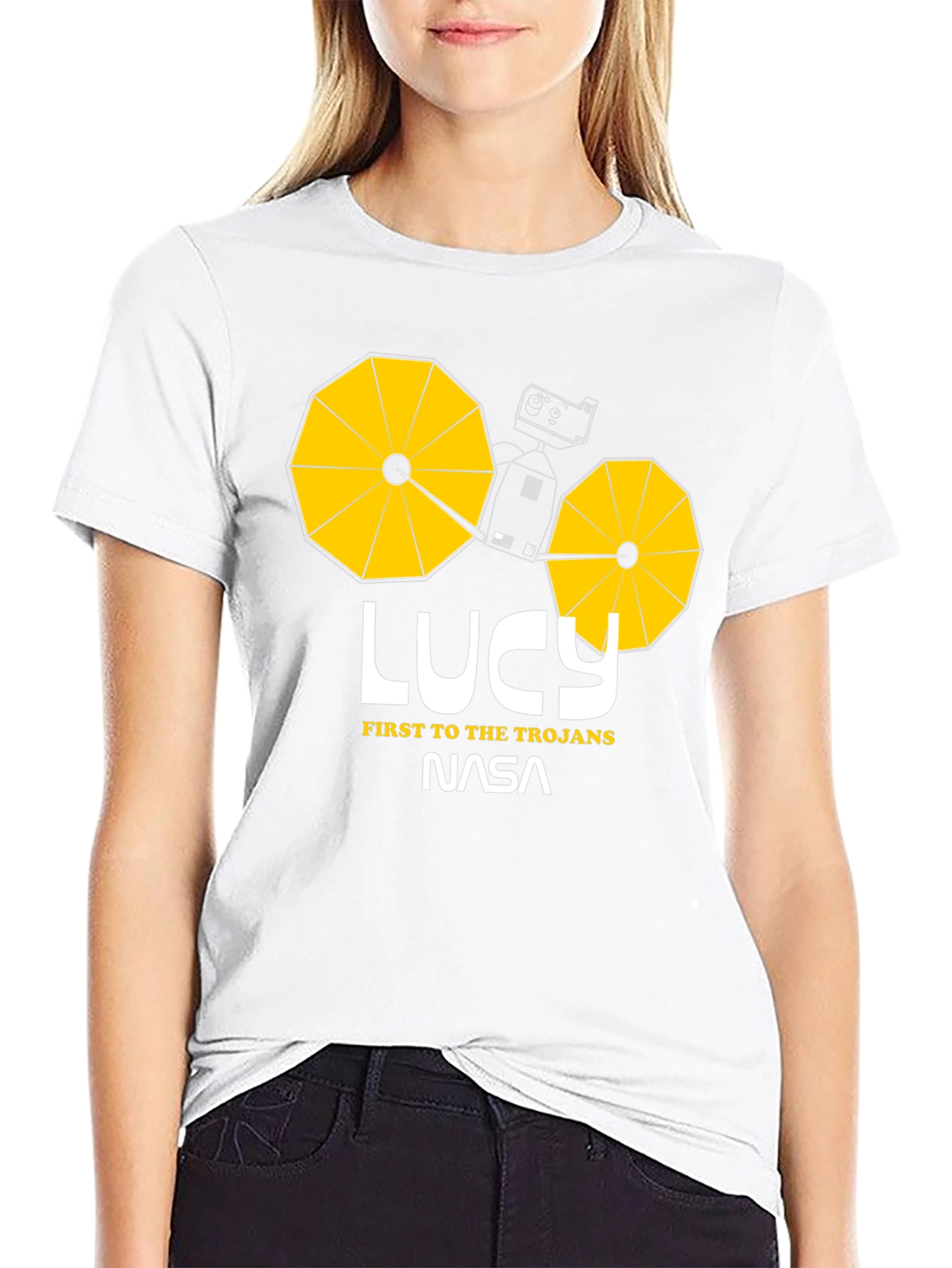 NASA Lucy Mission T-Shirt - First to the Trojans