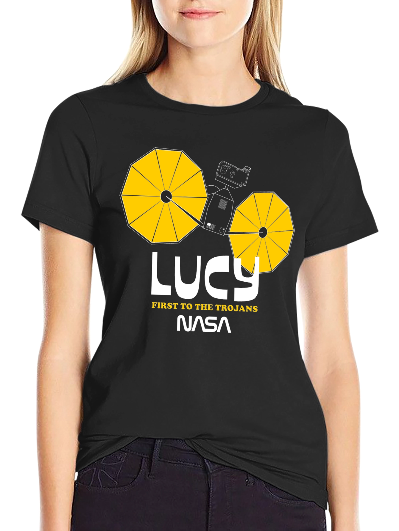 NASA Lucy Mission T-Shirt - First to the Trojans