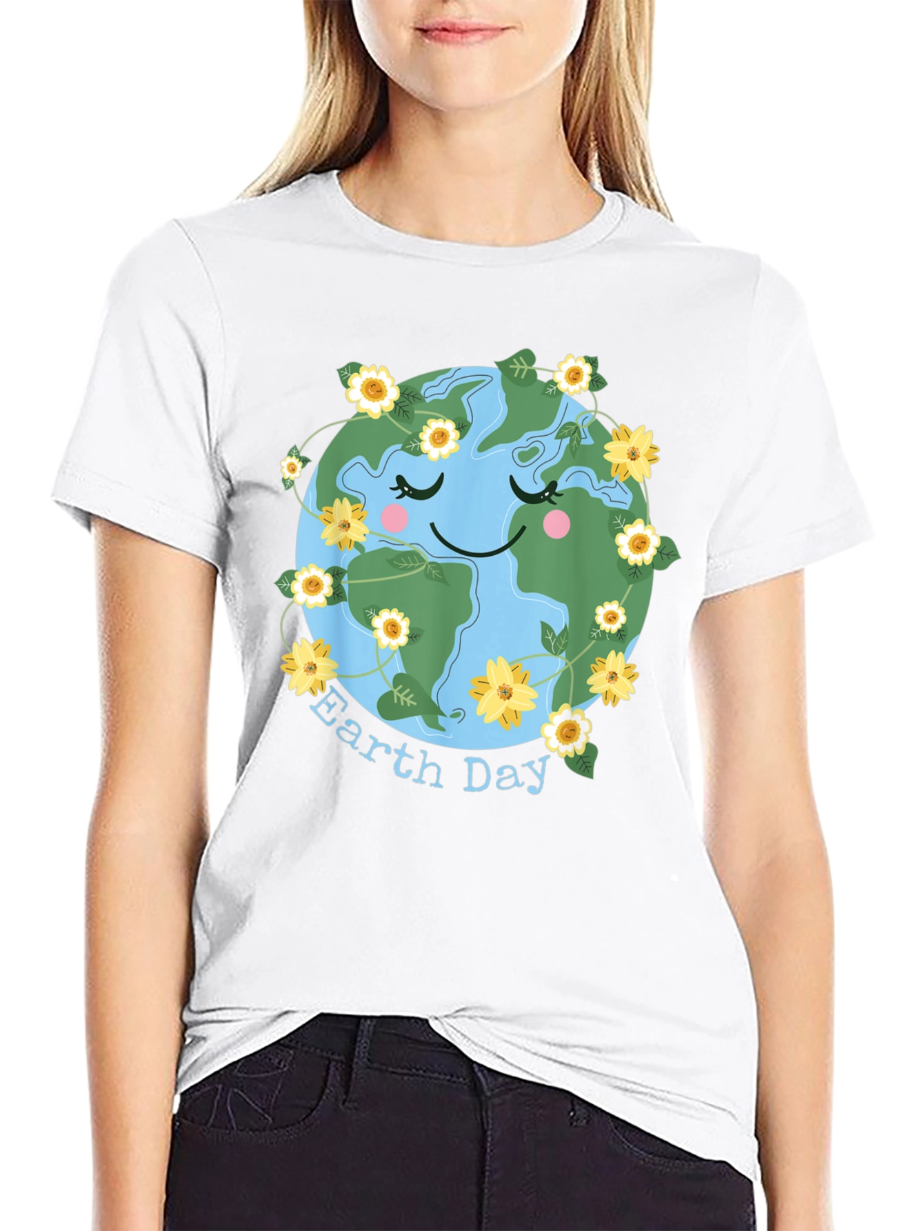 Earth Day T-Shirt Cute Planet Graphic Tee