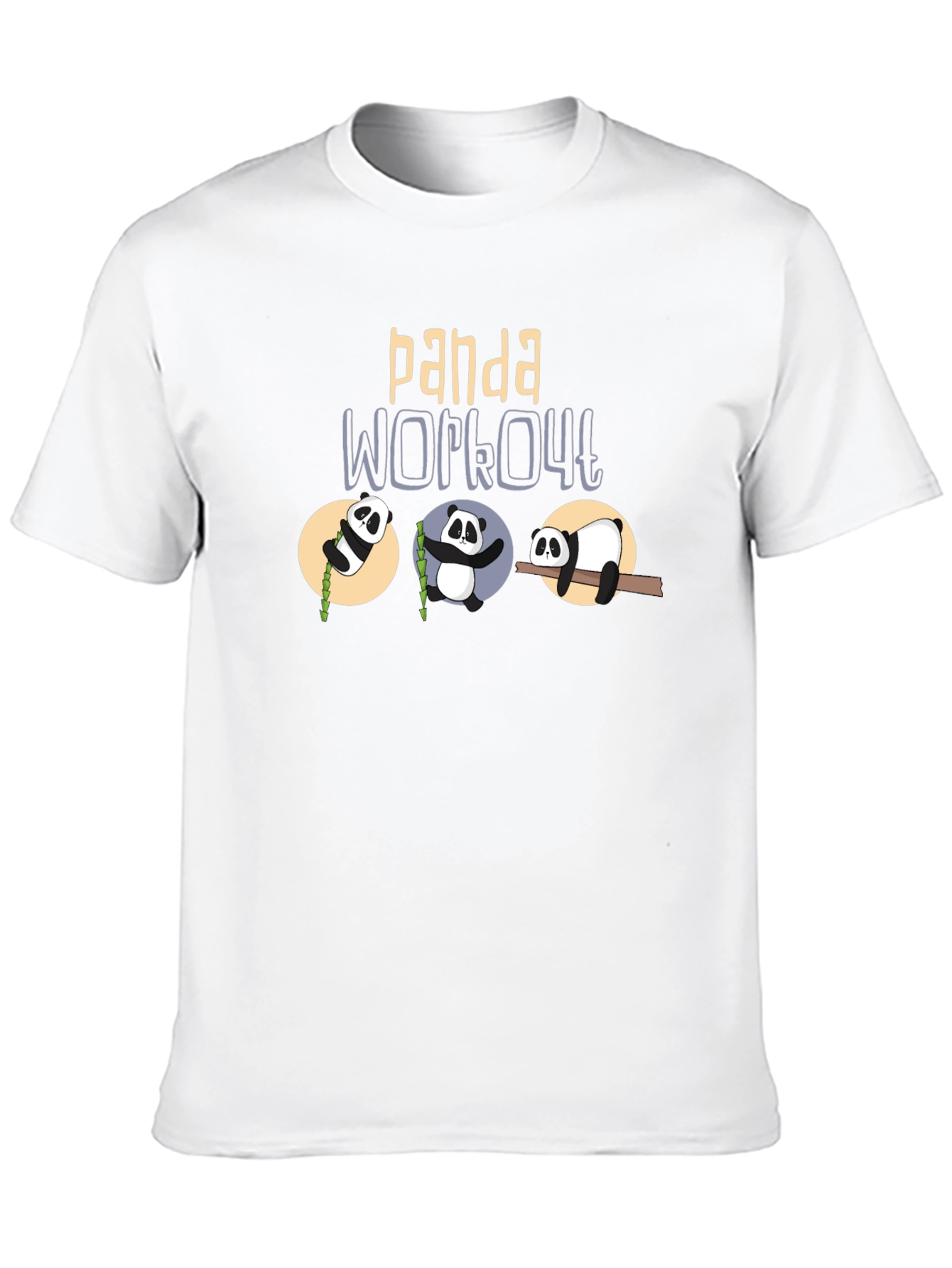 Panda Workout Graphic Tee