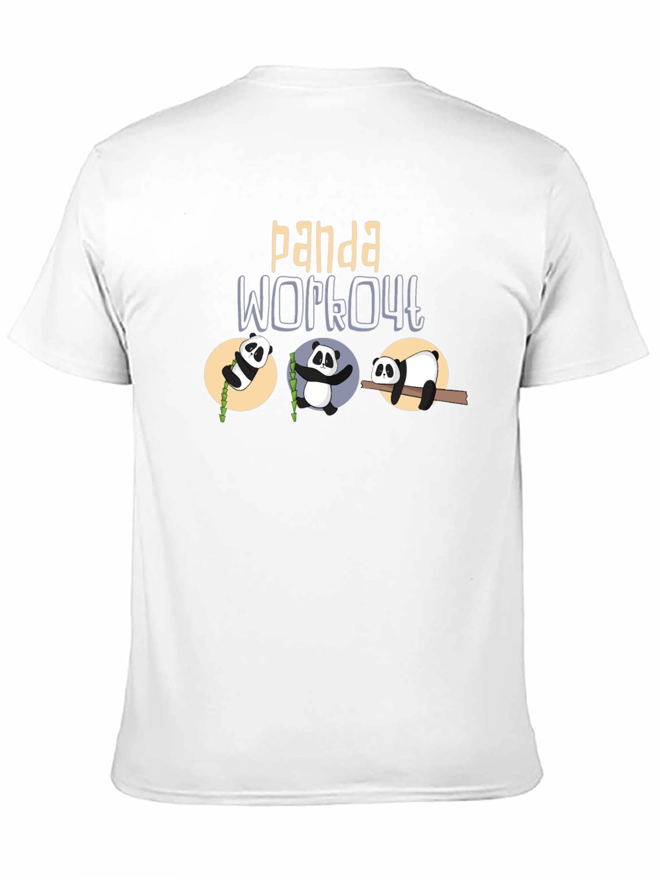 Panda Workout Graphic Tee