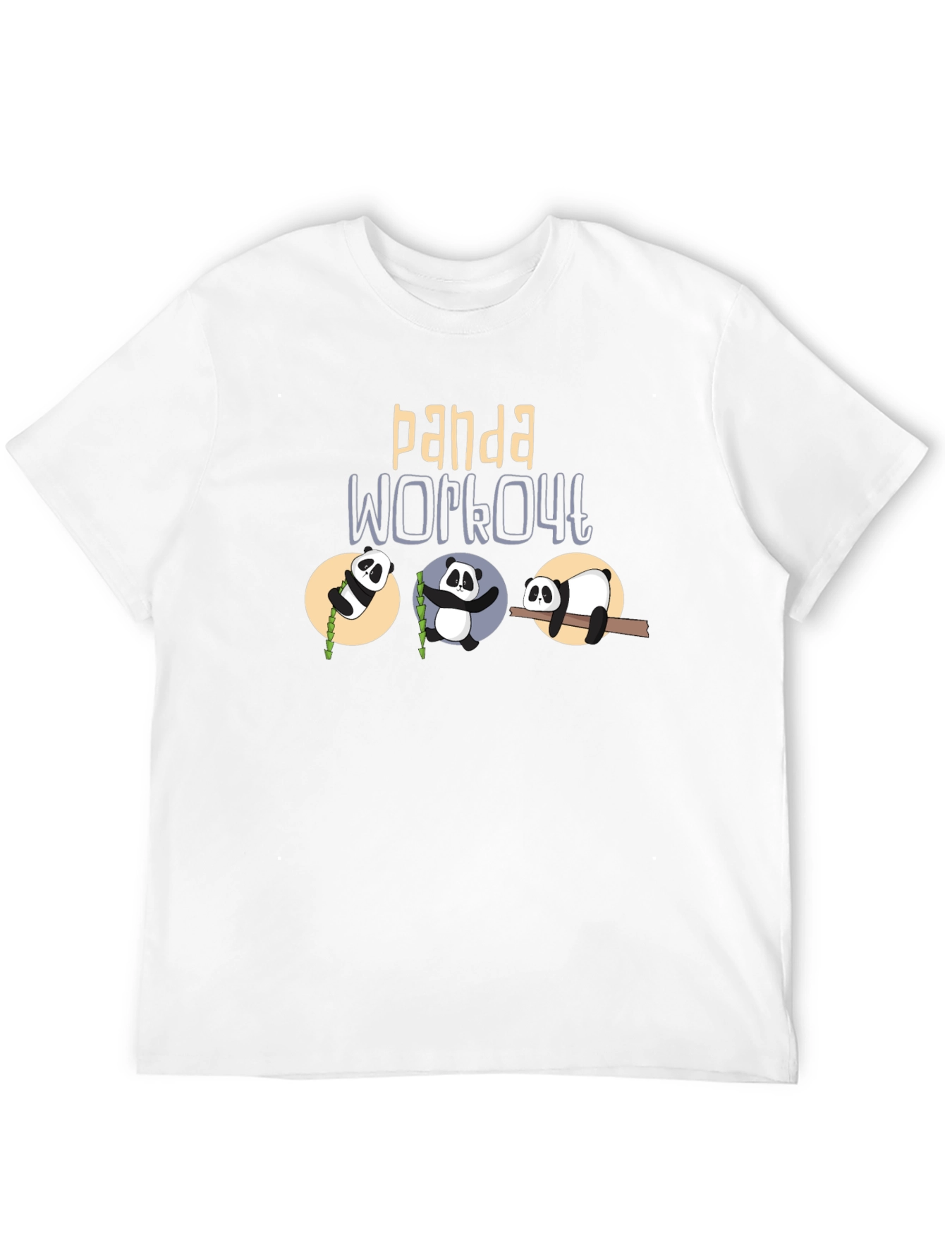 Panda Workout Graphic Tee