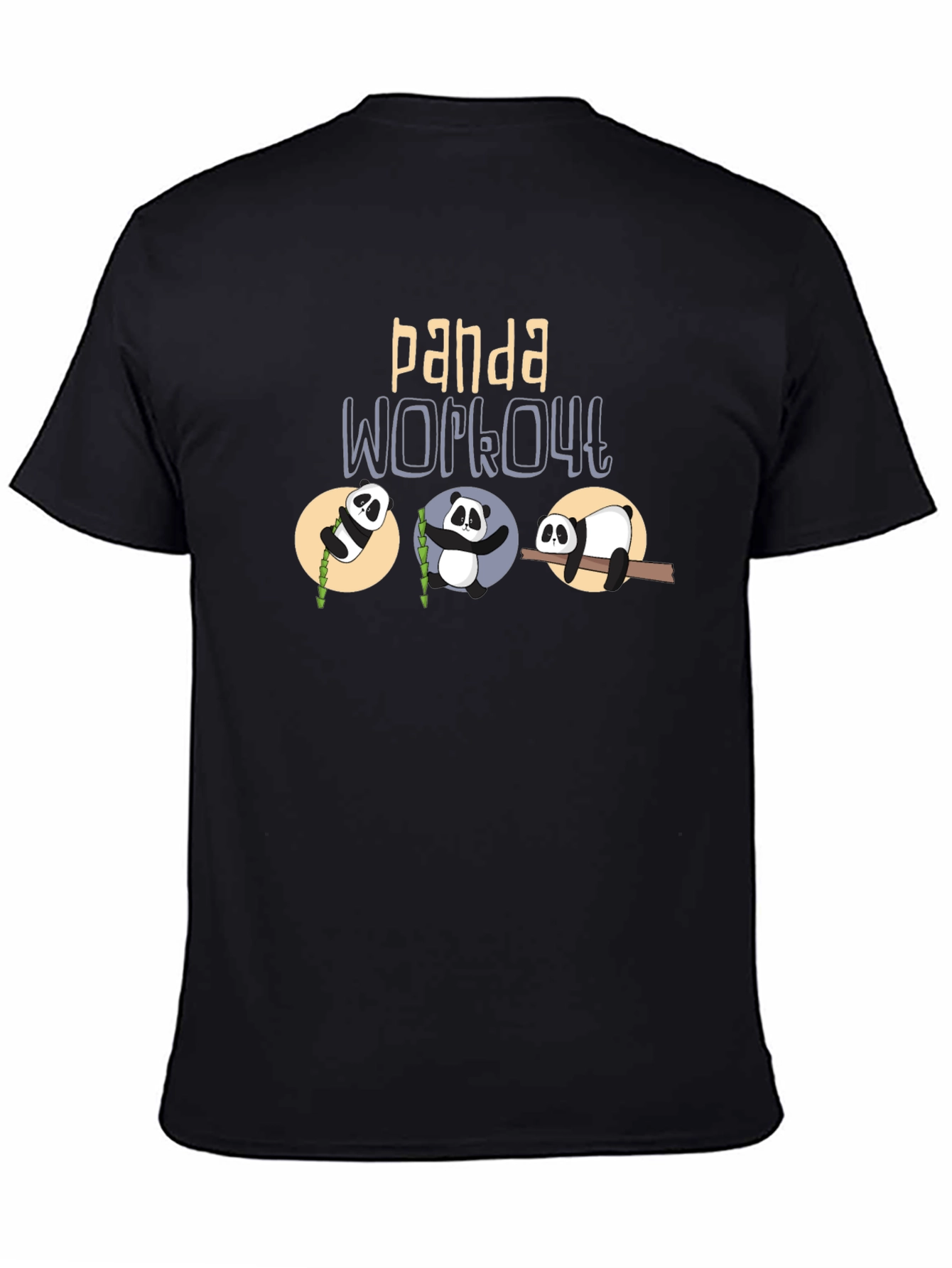 Panda Workout Graphic Tee