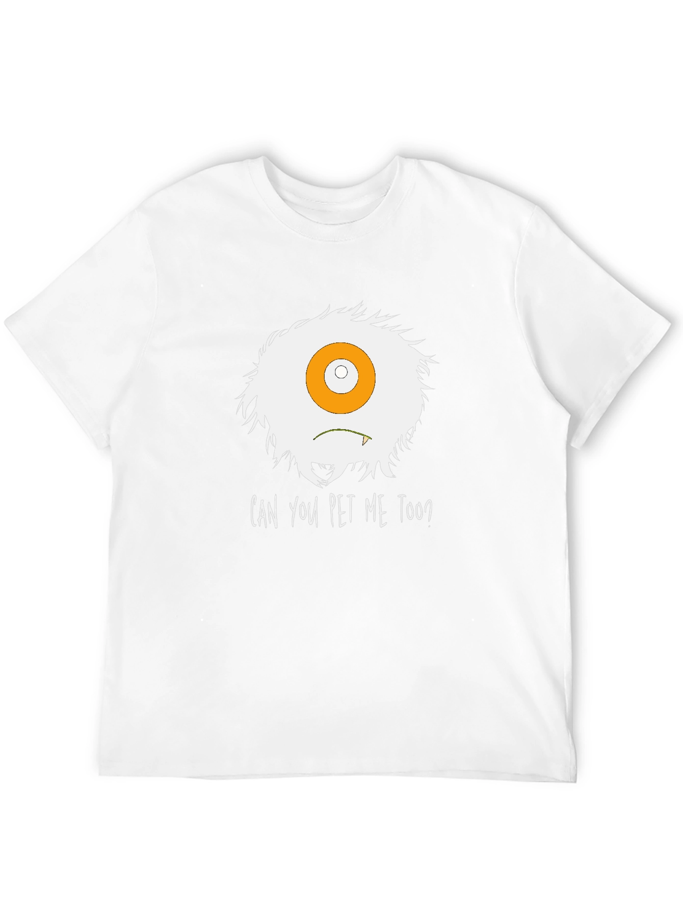 Can You Pet Me Too? Monster Graphic Tee