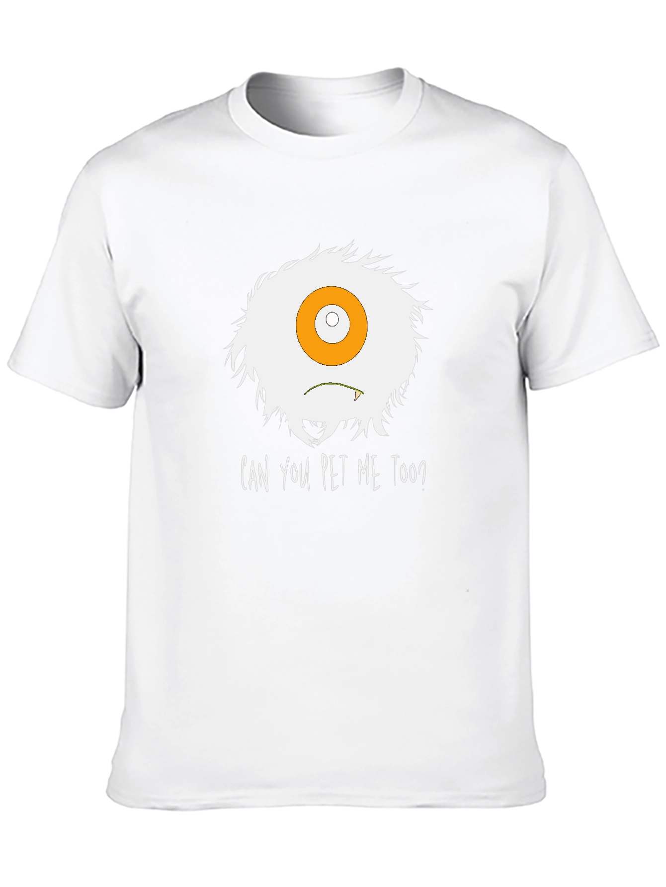 Can You Pet Me Too? Monster Graphic Tee