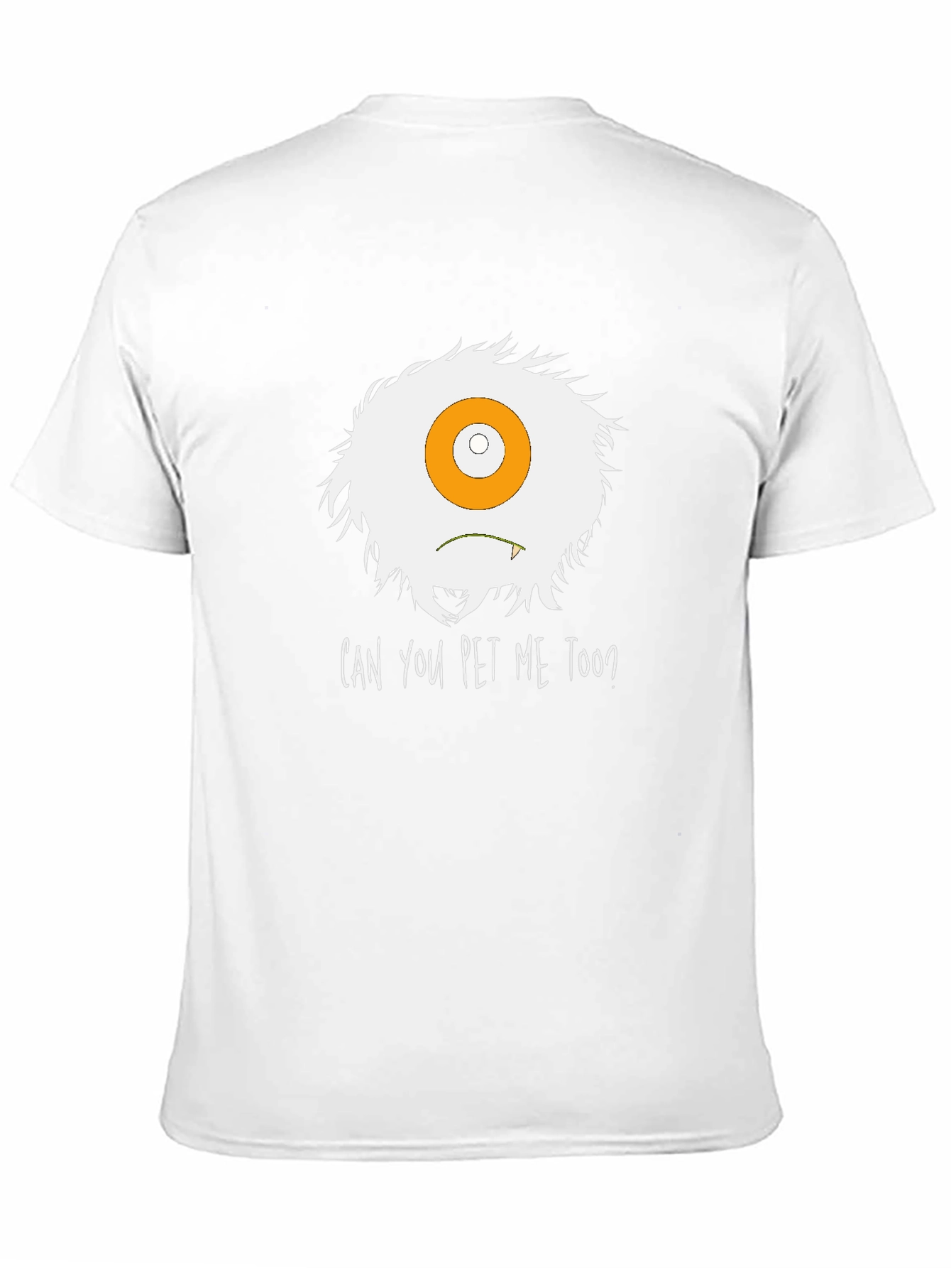 Can You Pet Me Too? Monster Graphic Tee