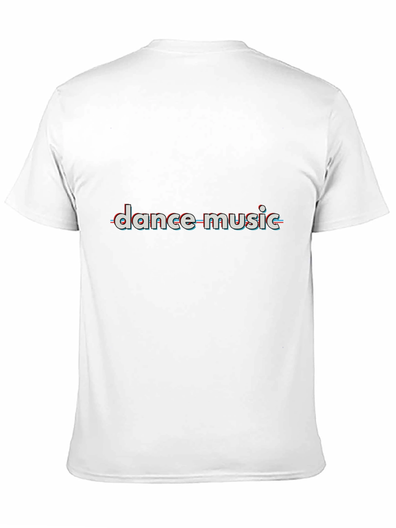 Dance Music Graphic Tee - Modern Style