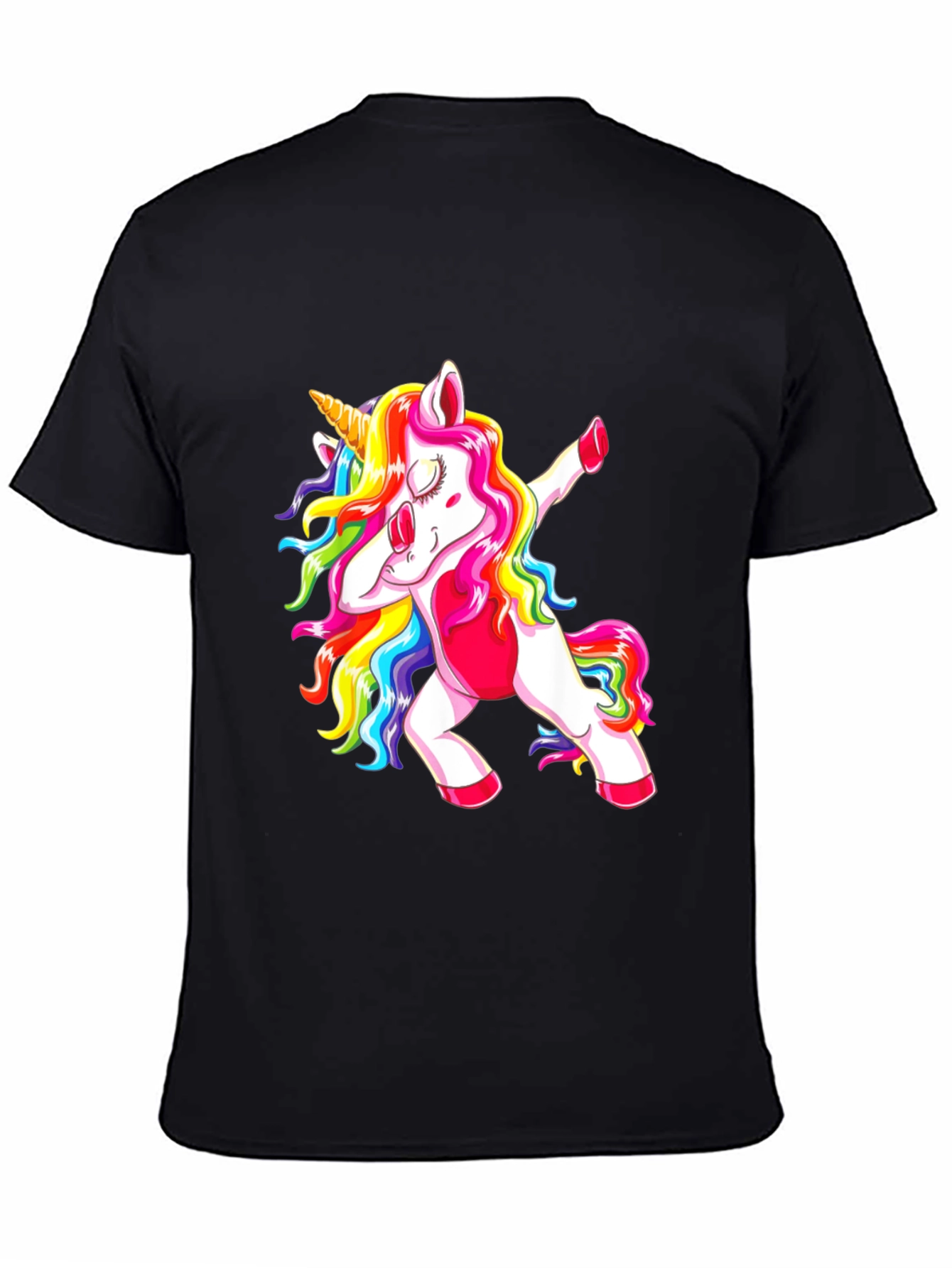 Dabbing Unicorn Graphic Tee