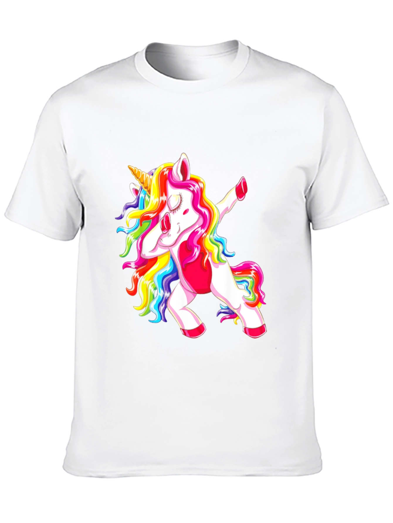 Dabbing Unicorn Graphic Tee