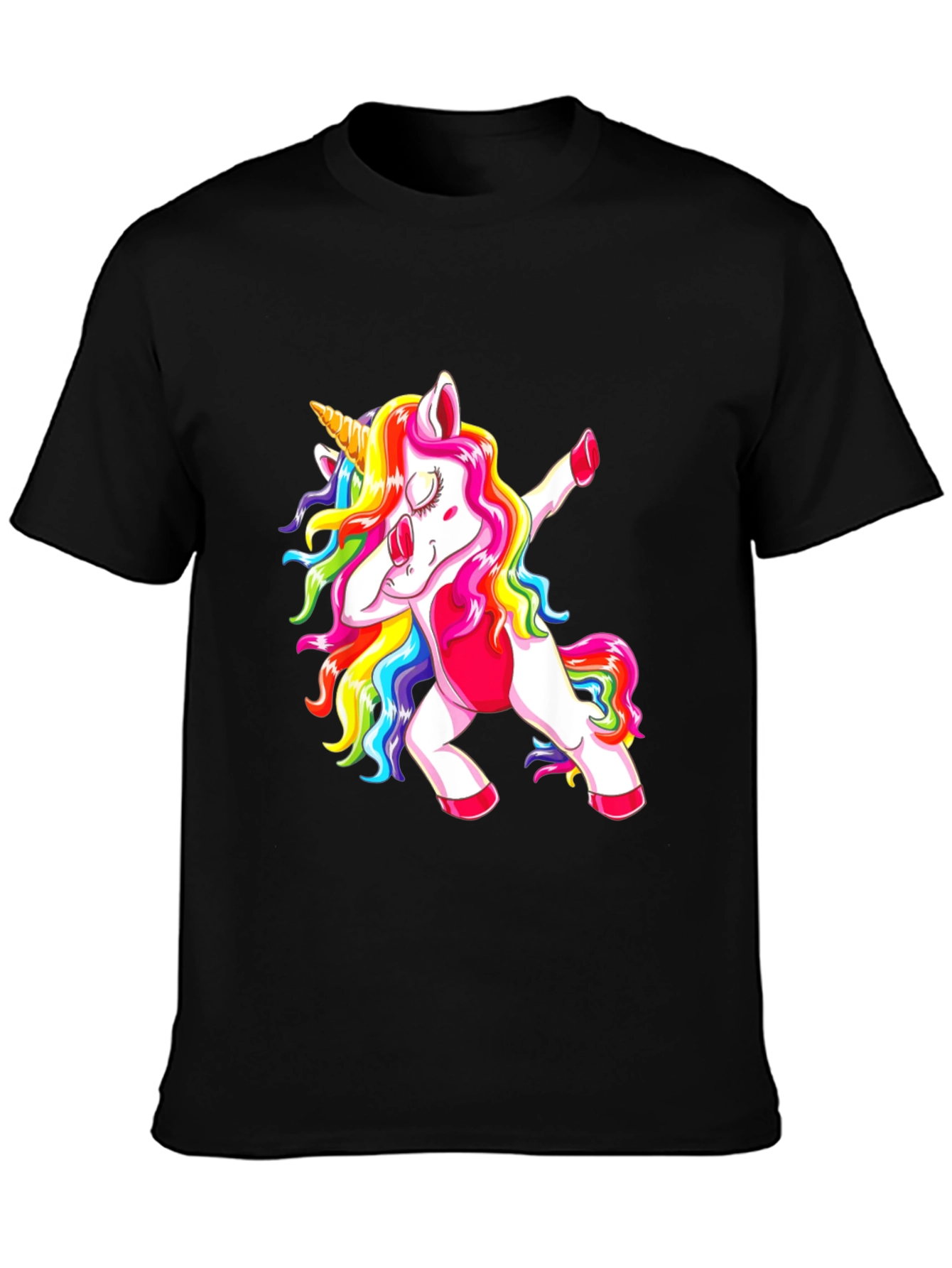 Dabbing Unicorn Graphic Tee