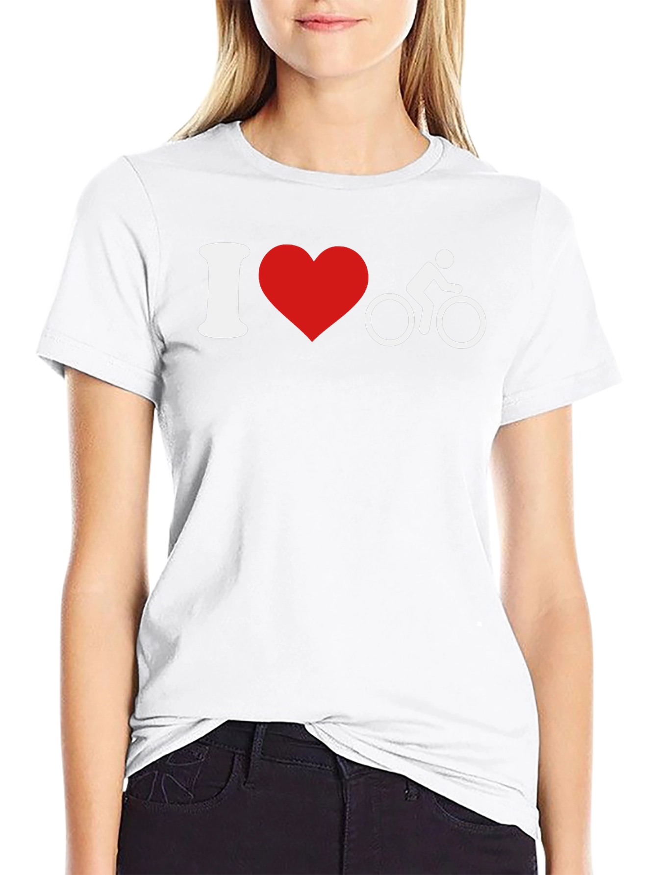 I Heart Biking Tee - Cyclists Passion