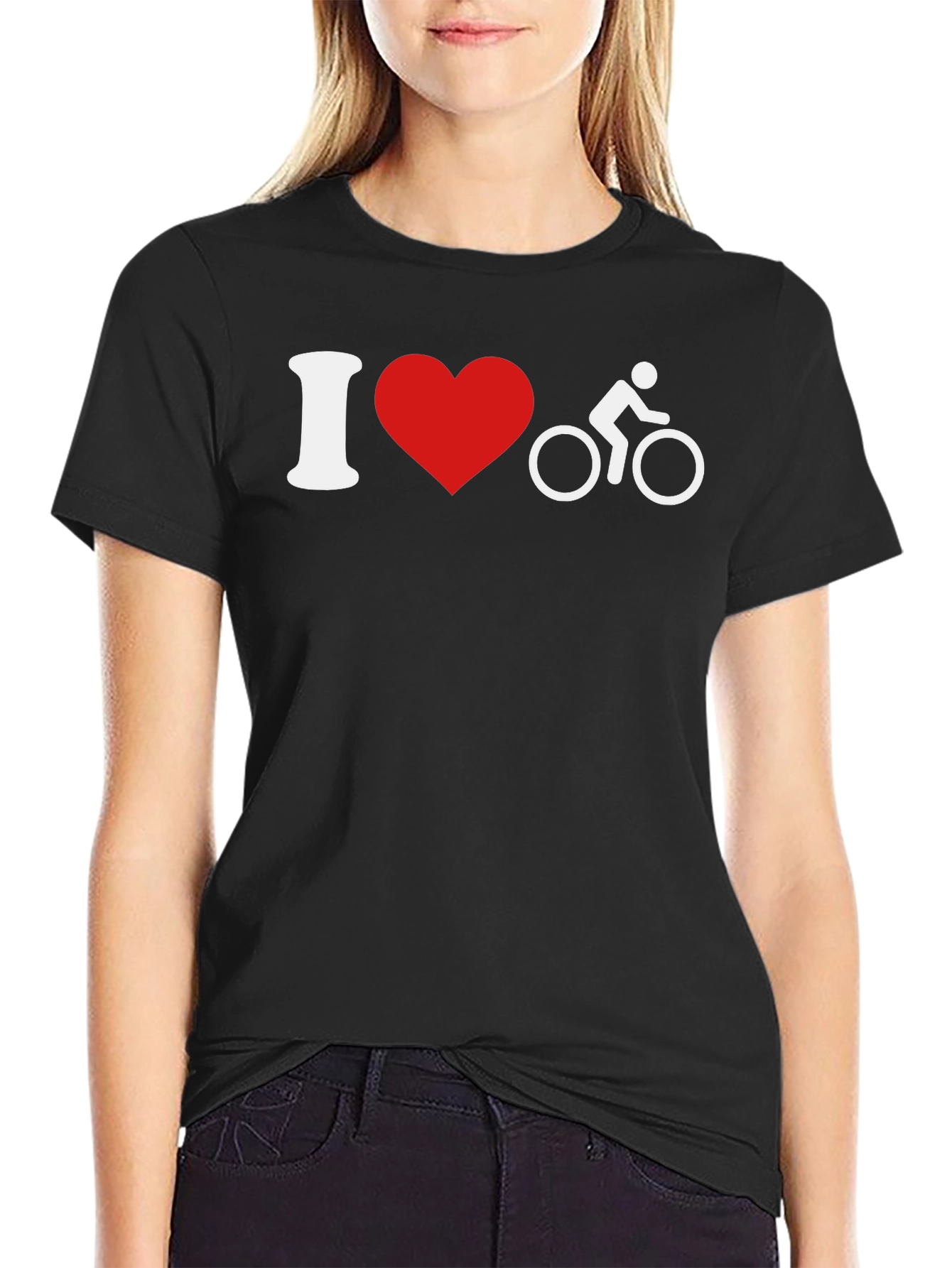 I Heart Biking Tee - Cyclists Passion