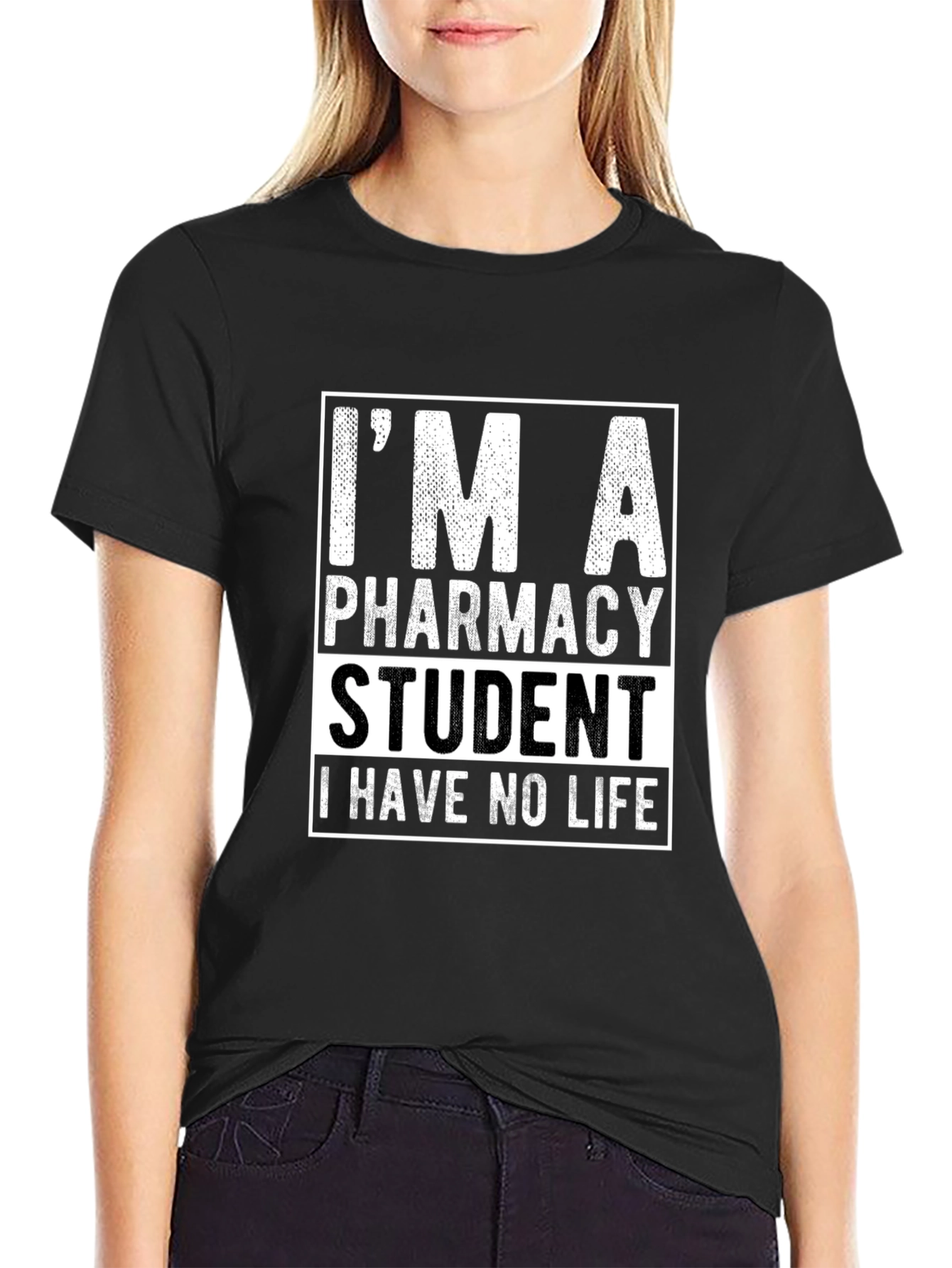 Pharmacy Student T-Shirt - No Life Humor Tee