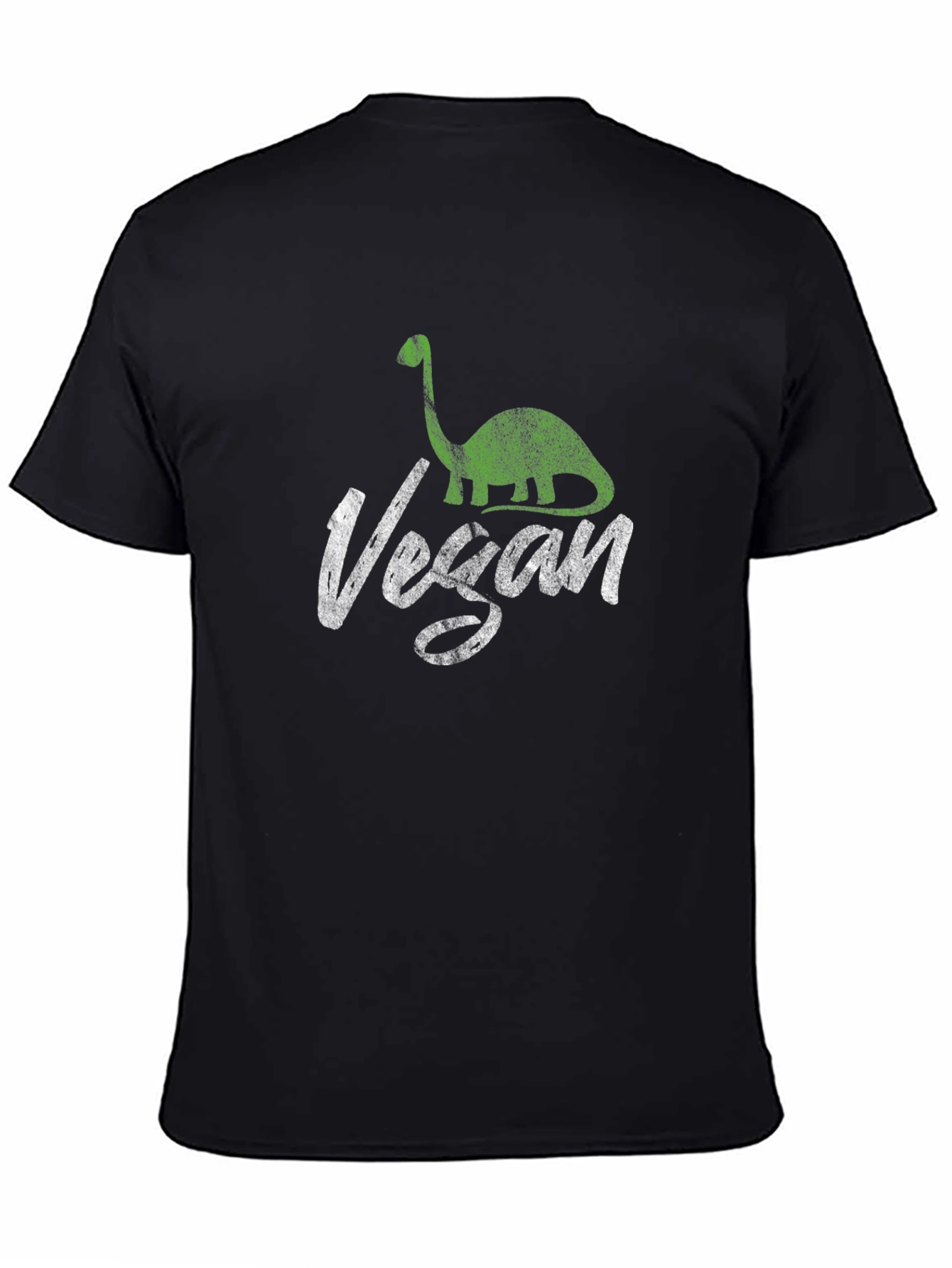 Vegan Dinosaur T-Shirt - Retro Style Graphic Tee
