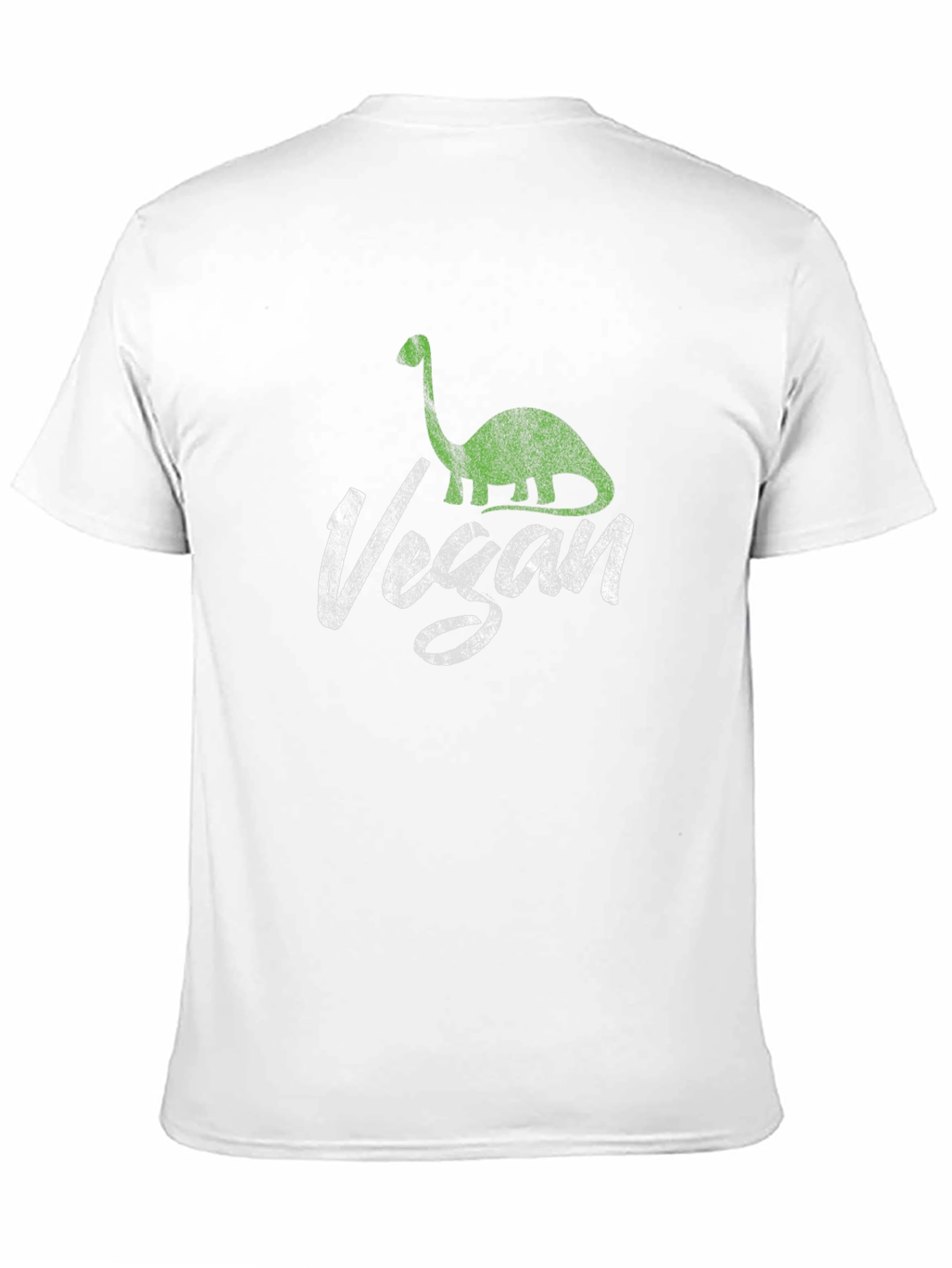 Vegan Dinosaur T-Shirt - Retro Style Graphic Tee