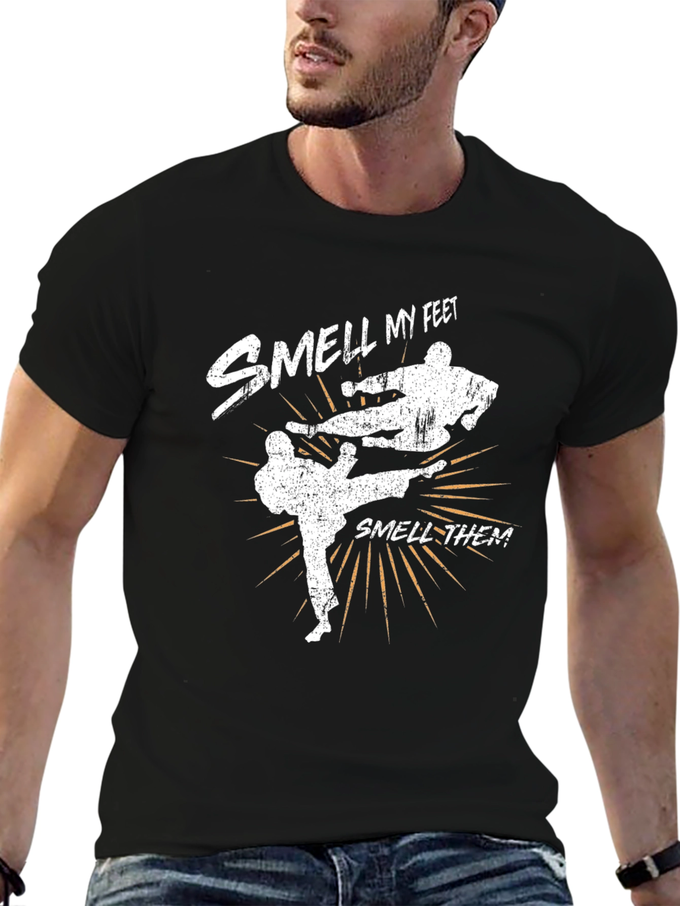 Smell My Feet Karate T-Shirt
