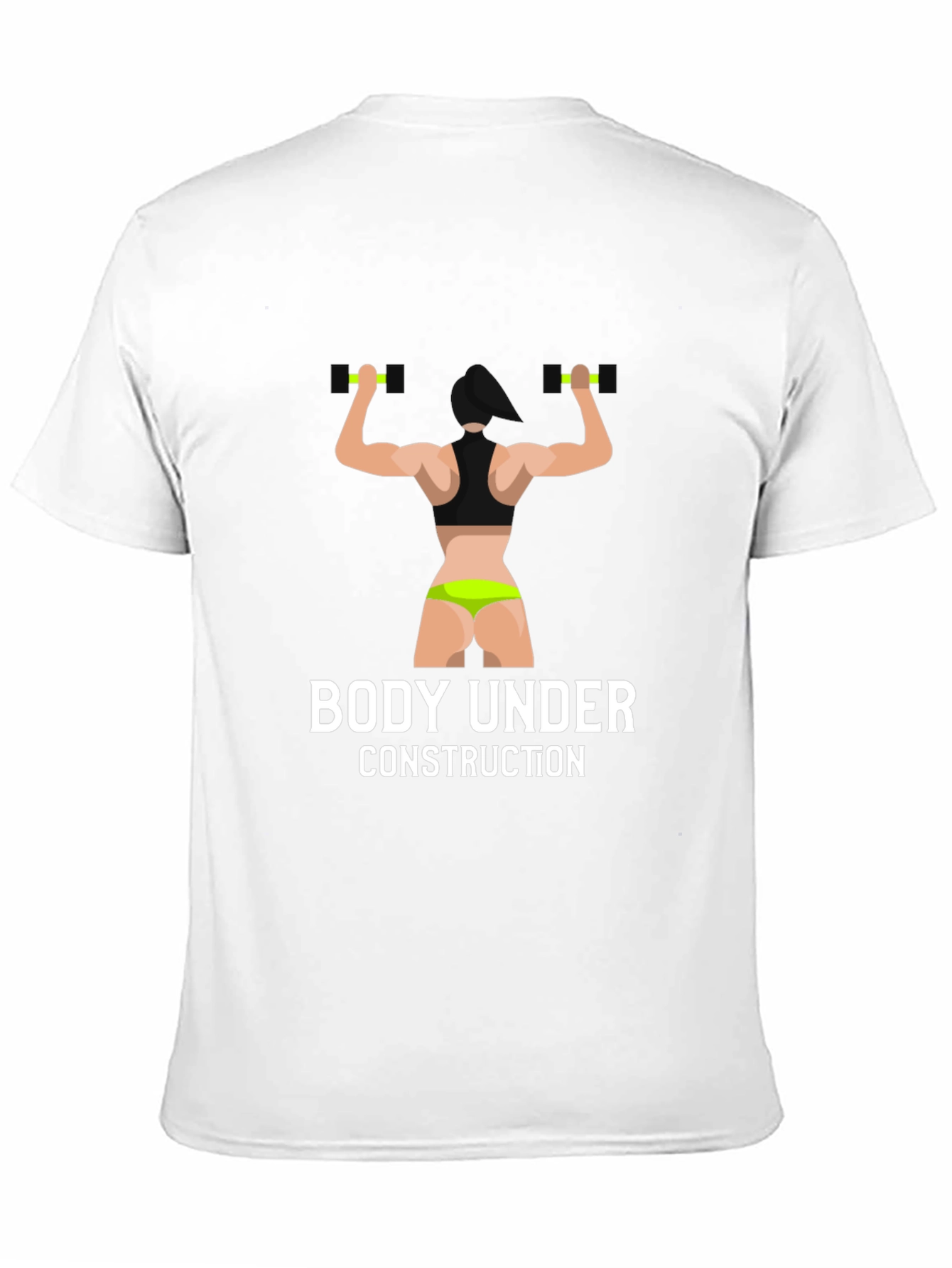 Body Under Construction Graphic T-Shirt - Fitness Apparel
