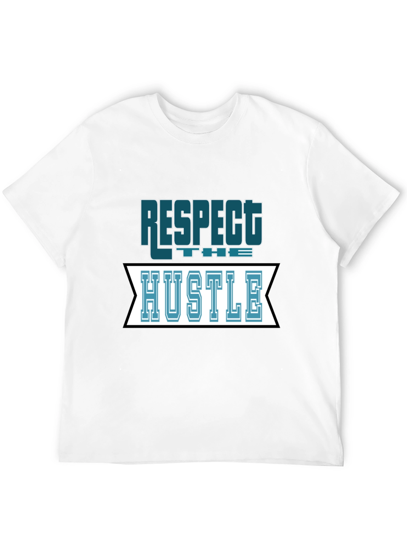 Respect the Hustle Graphic Tee - Black