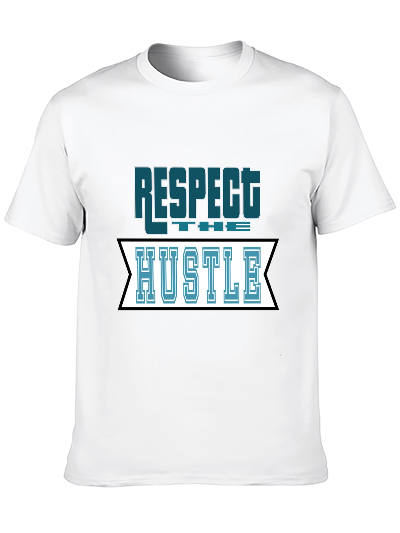 Respect the Hustle Graphic Tee - Black