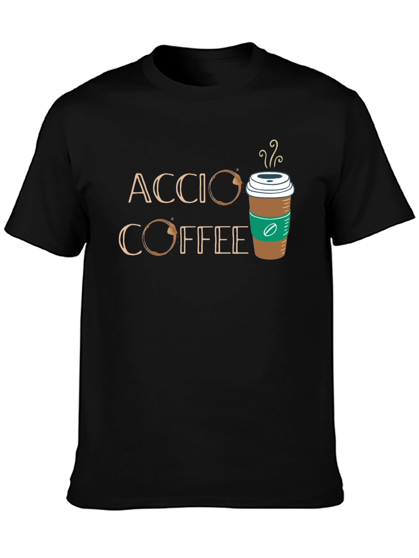Accio Coffee T-Shirt - Magic & Caffeine!
