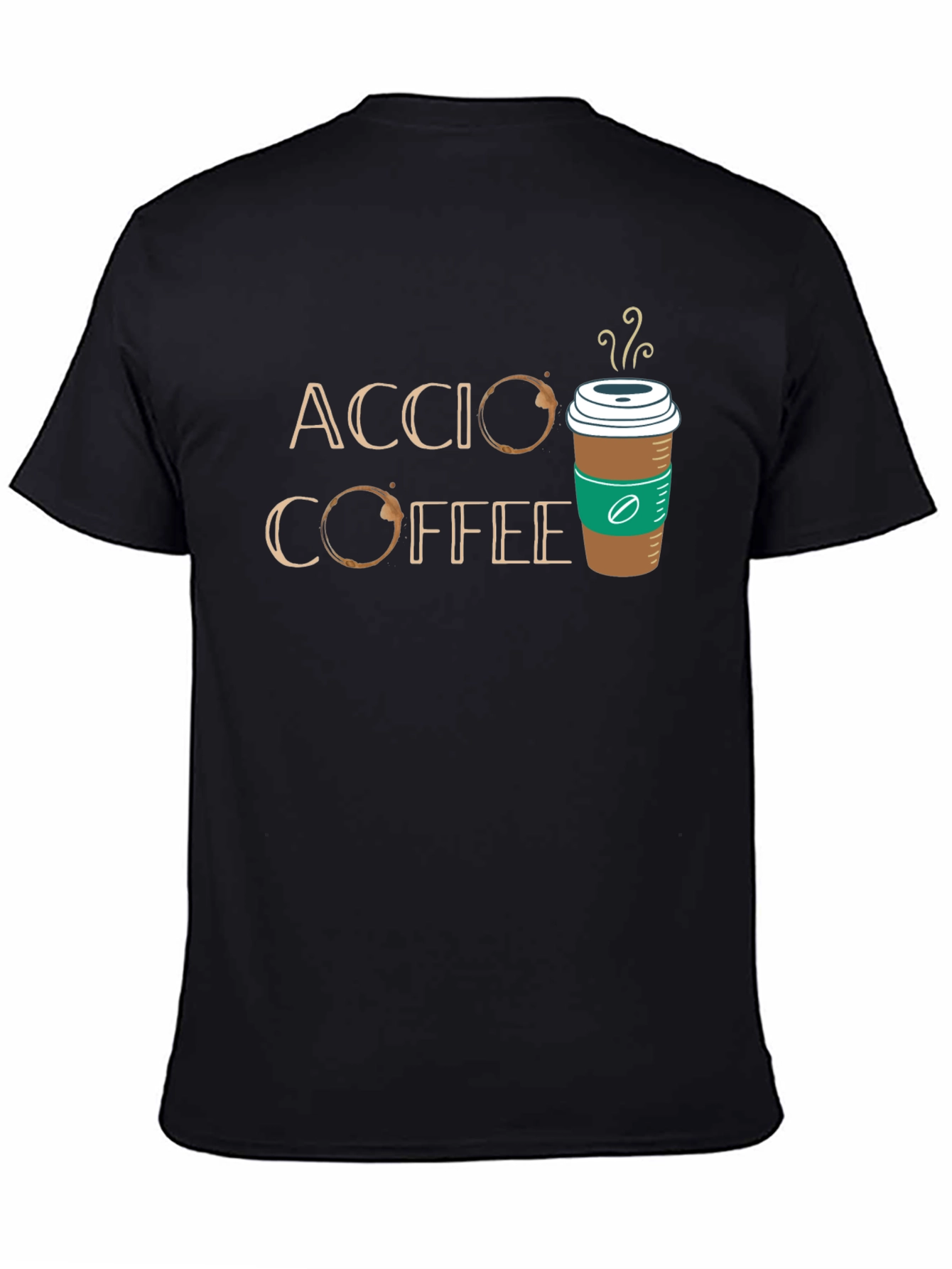 Accio Coffee T-Shirt - Magic & Caffeine!