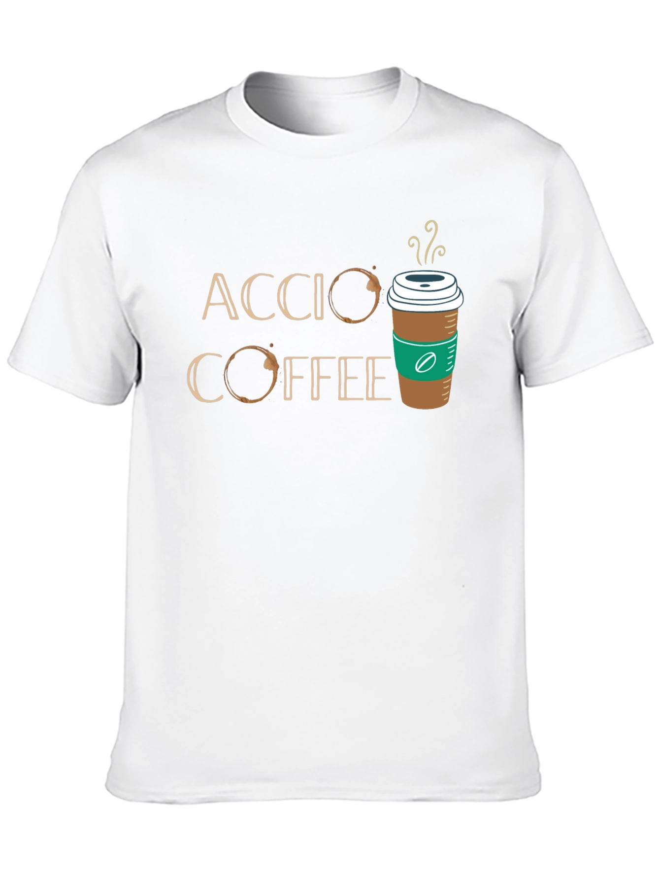 Accio Coffee T-Shirt - Magic & Caffeine!