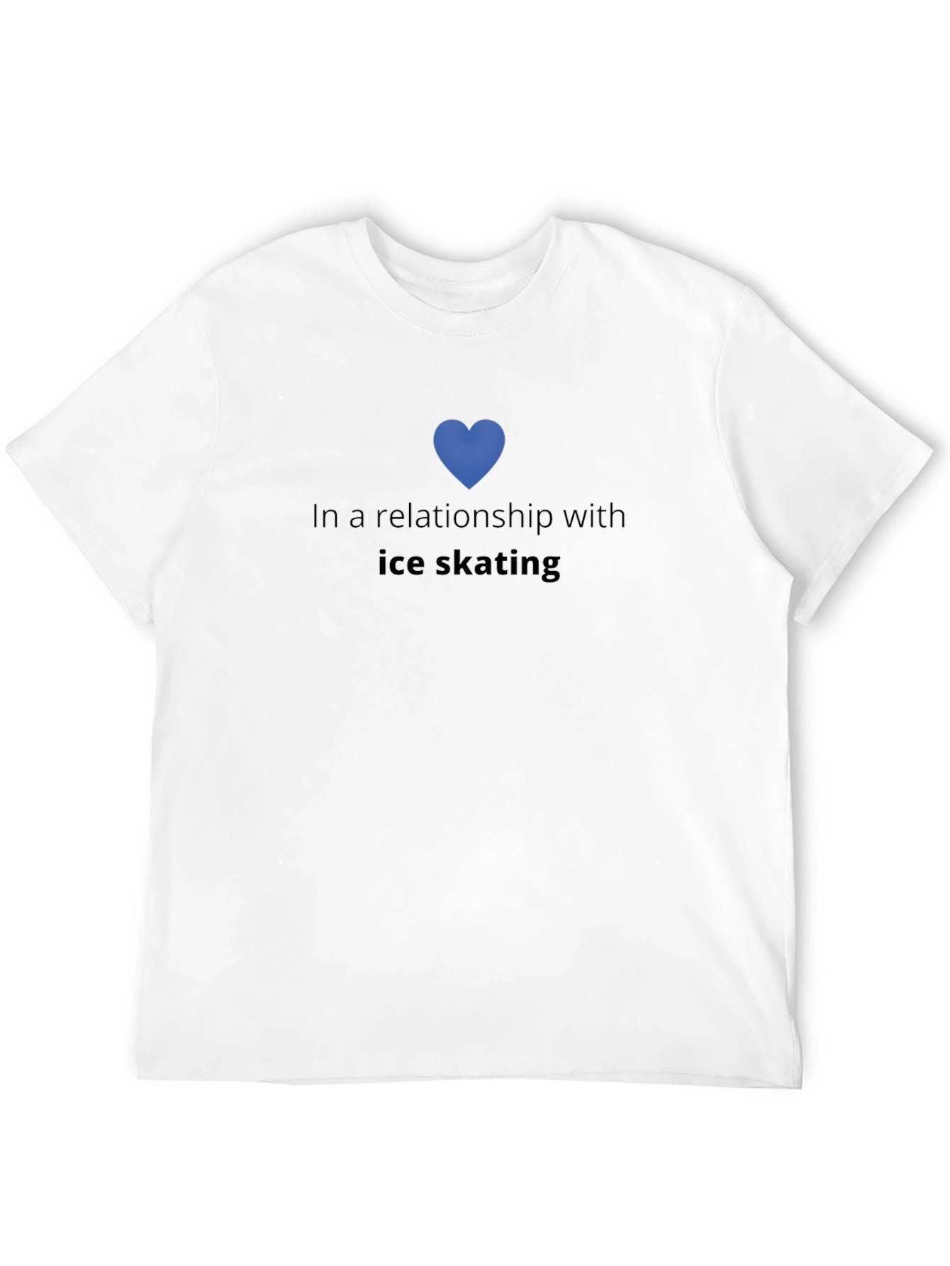 Ice Skating Relationship Tee - Passionate Skater Shirt