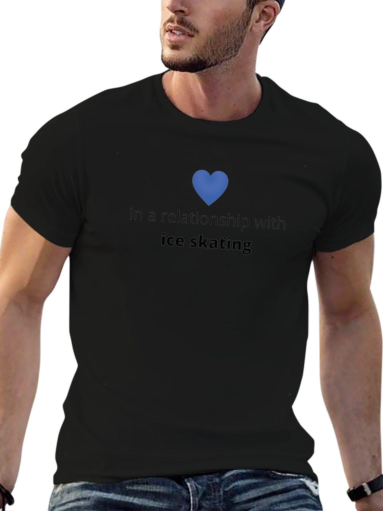Ice Skating Relationship Tee - Passionate Skater Shirt