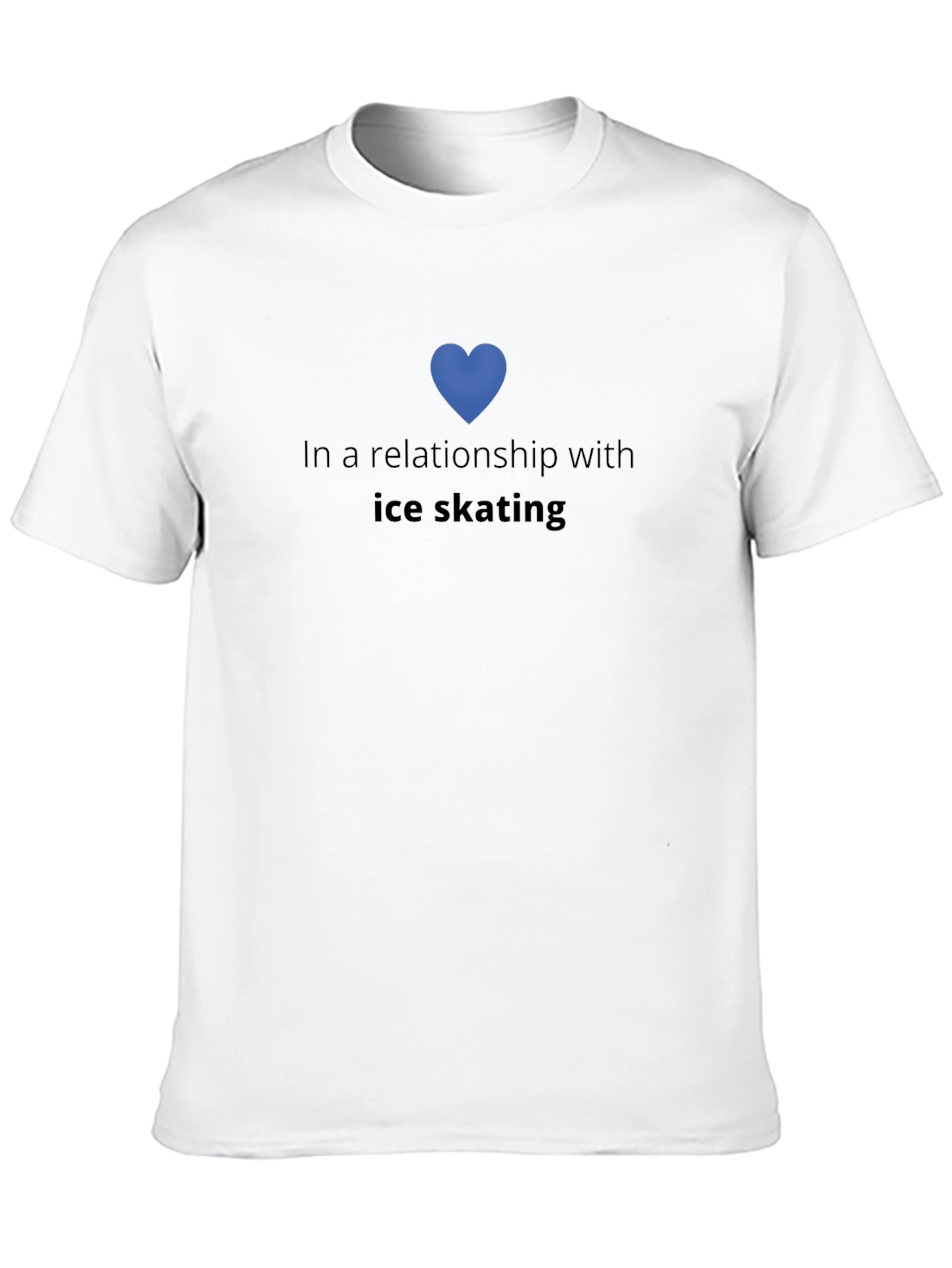 Ice Skating Relationship Tee - Passionate Skater Shirt