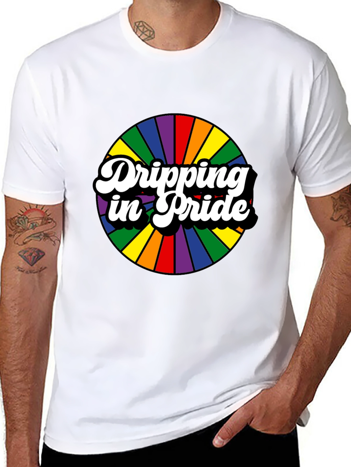 Dripping in Pride LGBTQ+ T-Shirt