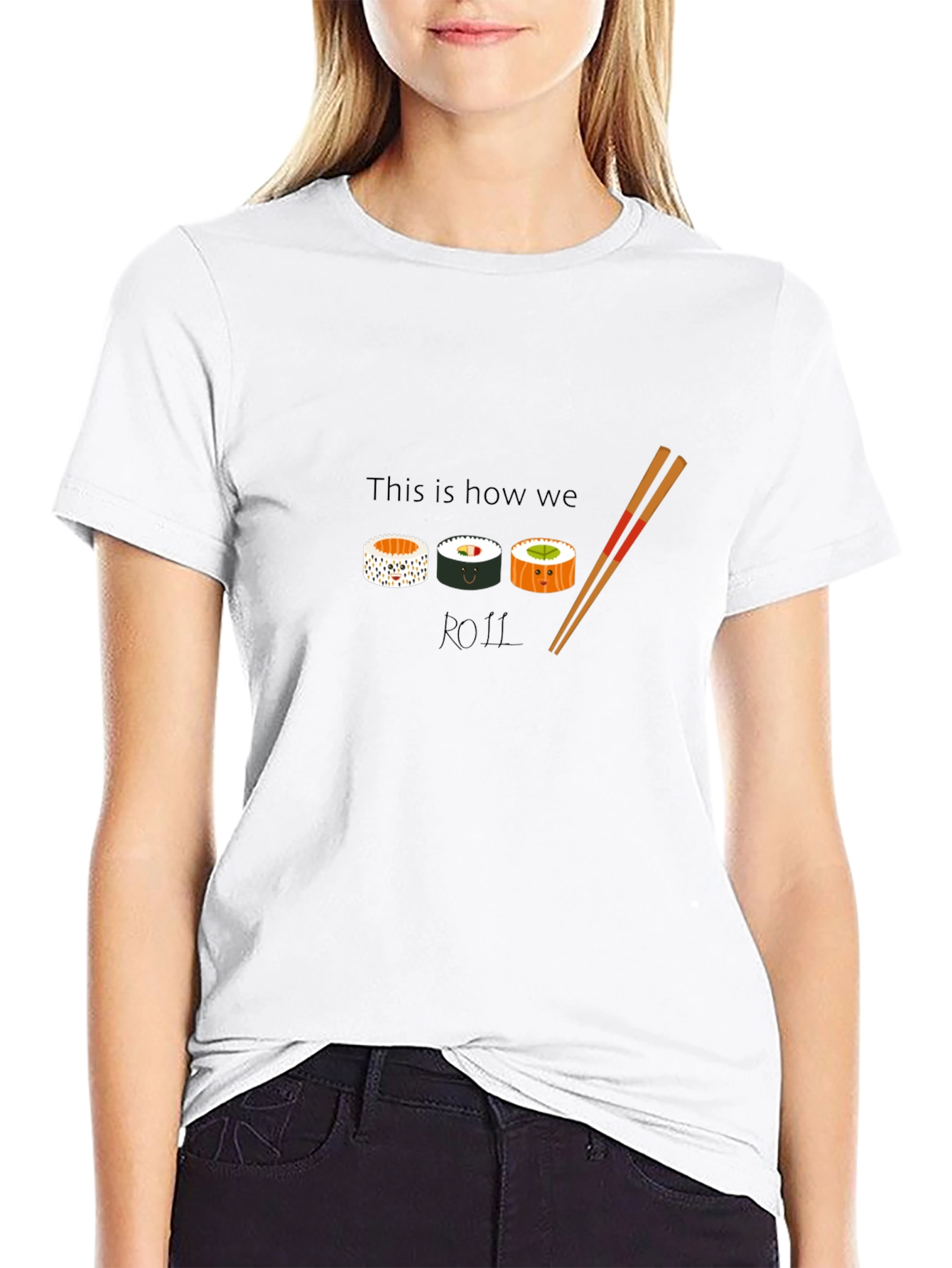 Sushi Roll T-Shirt - This Is How We Roll