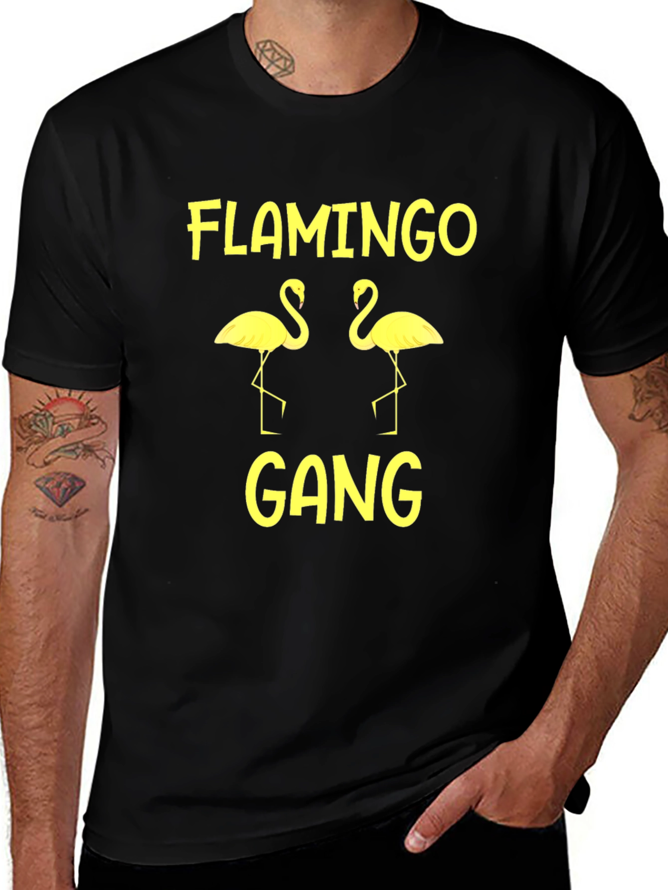 Flamingo Gang Graphic Tee