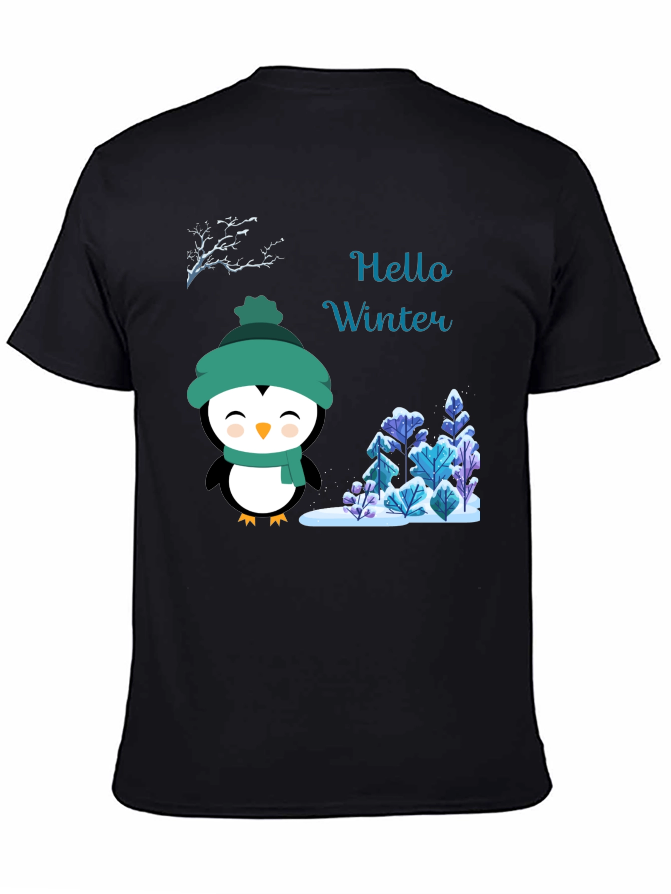 Winter Penguin Graphic Tee