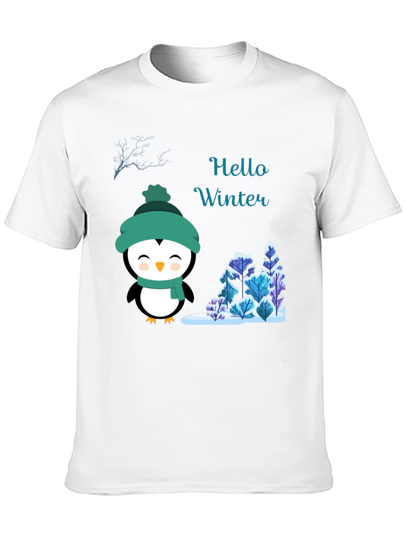 Winter Penguin Graphic Tee