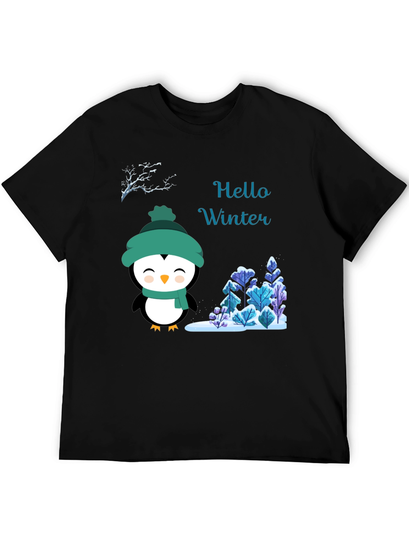 Winter Penguin Graphic Tee