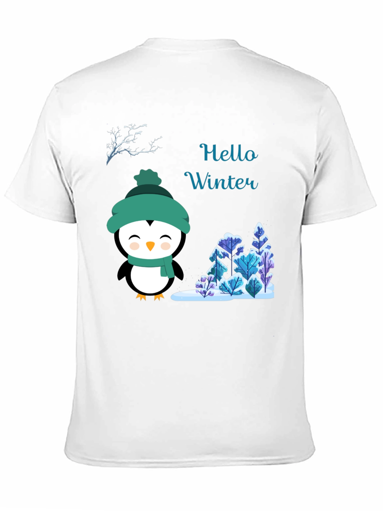 Winter Penguin Graphic Tee